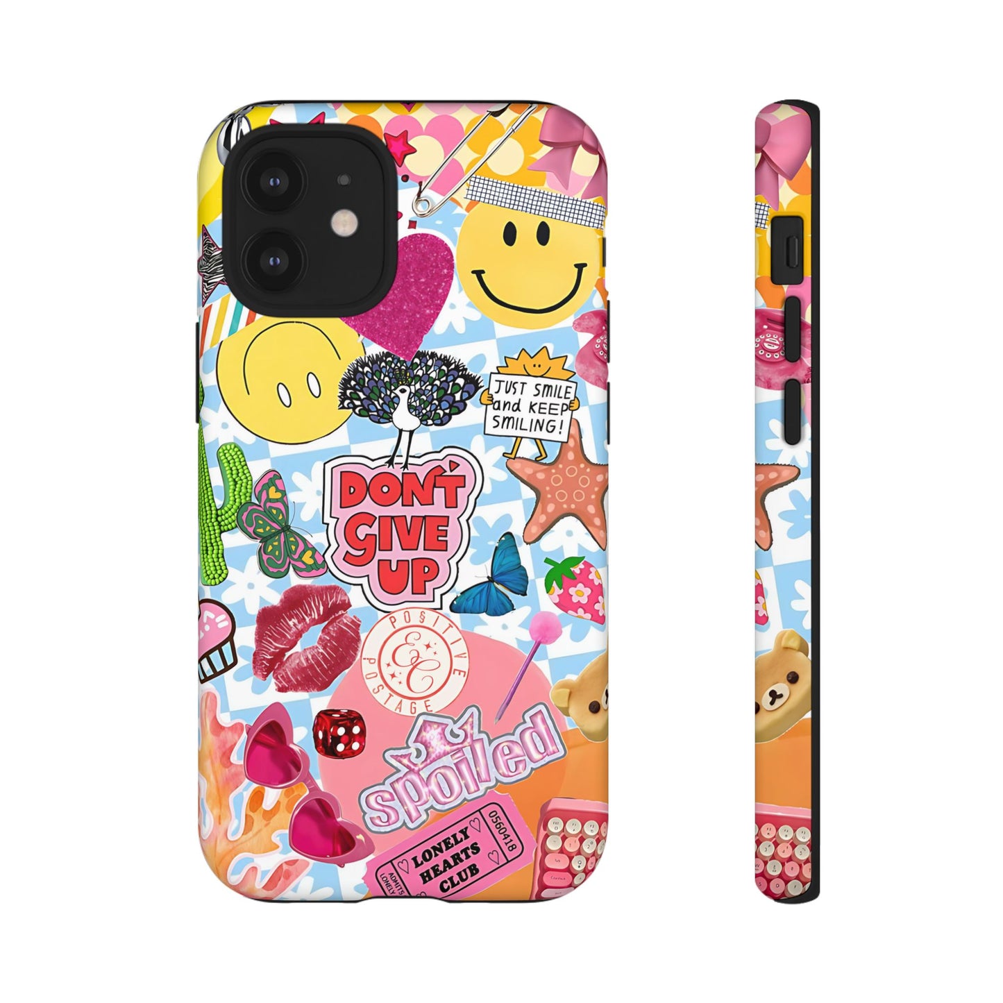 Pop Art Collage Tough Phone Case