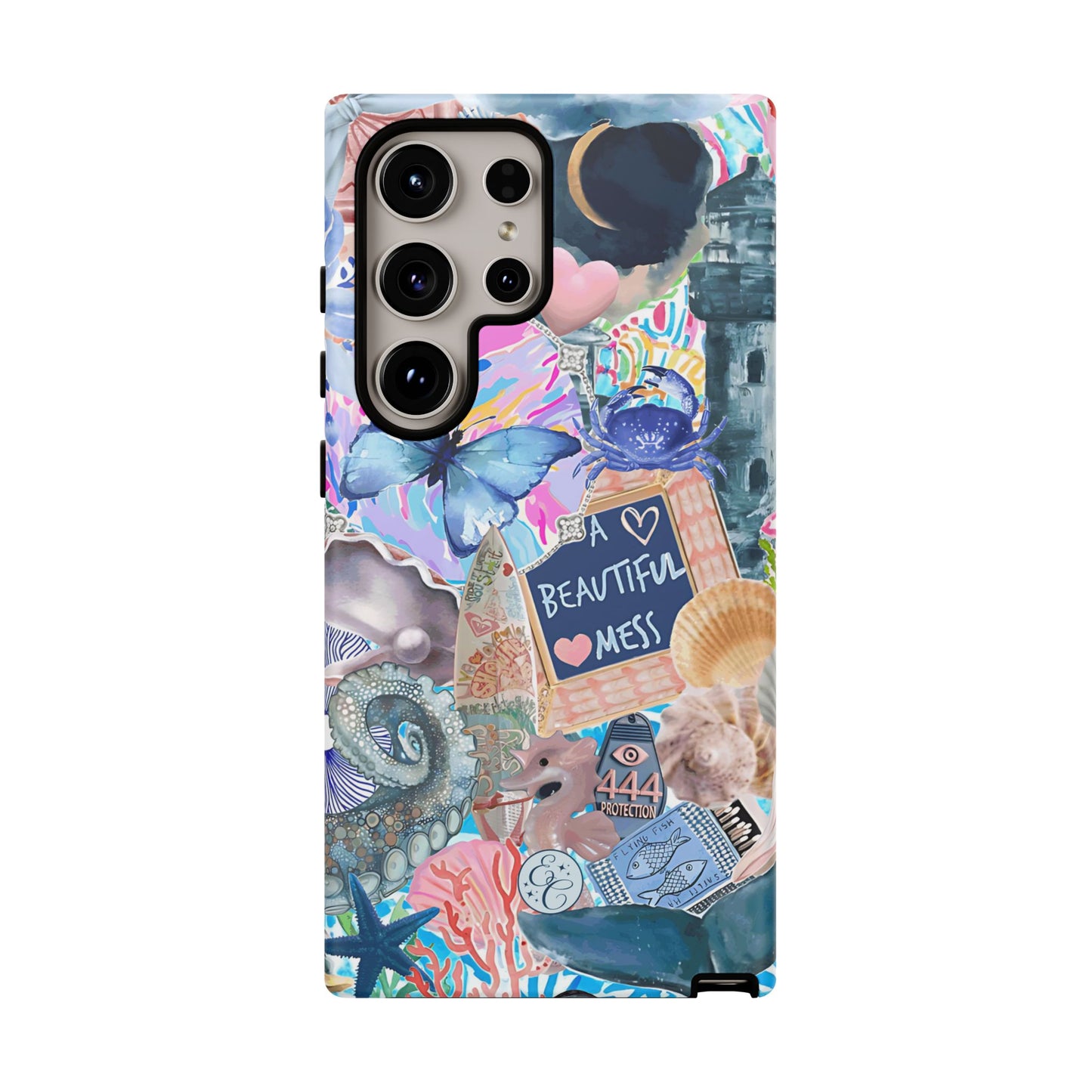 Beautiful Mess Collage Tough Phone Case