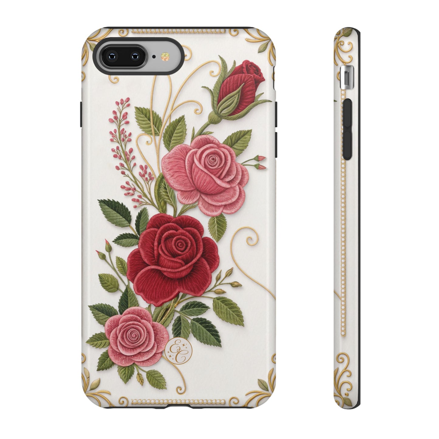 Elegant Rose Garden Tough Phone Case