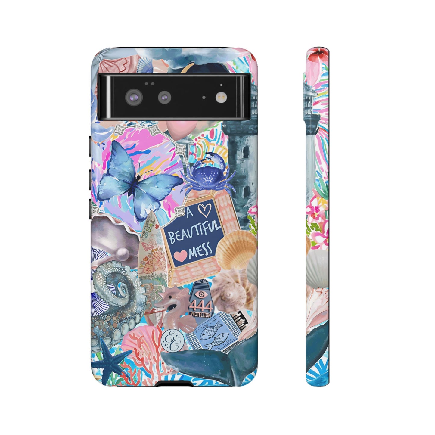 Beautiful Mess Collage Tough Phone Case