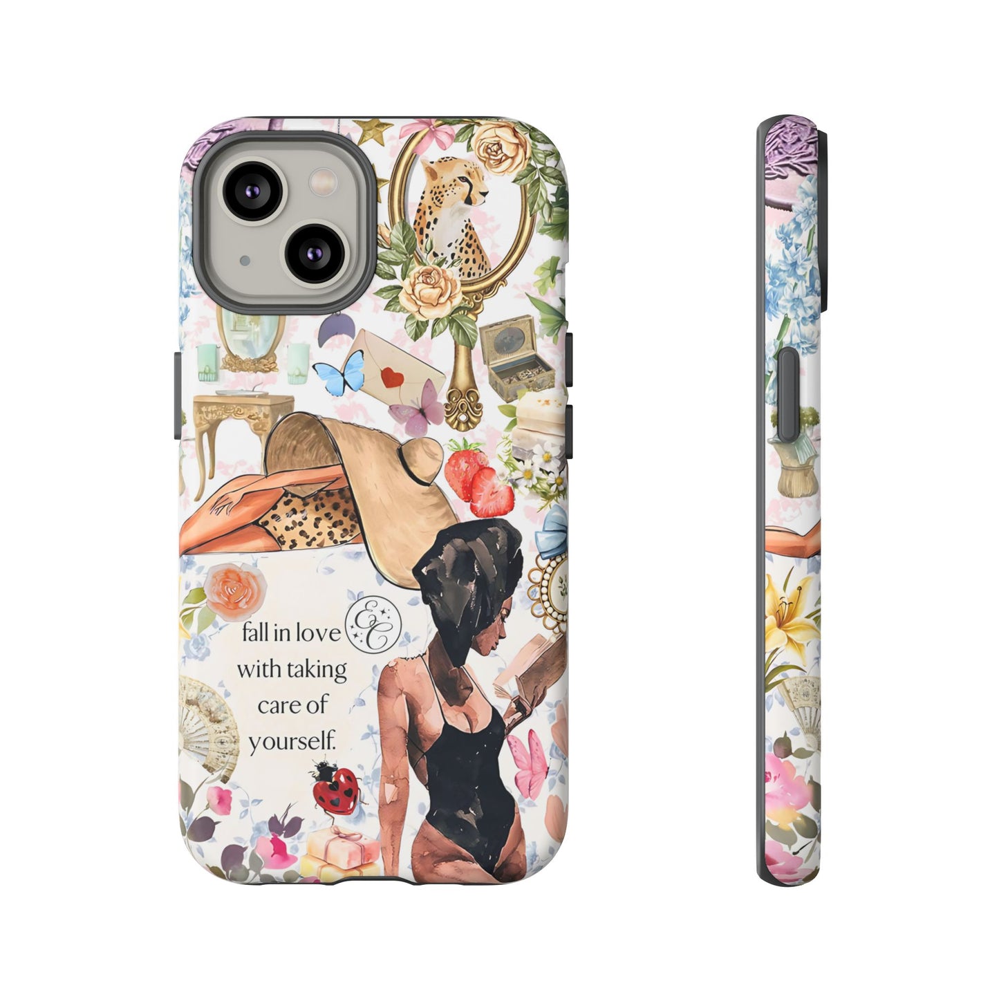 Aesthetic Coquette Collage Tough Phone Case