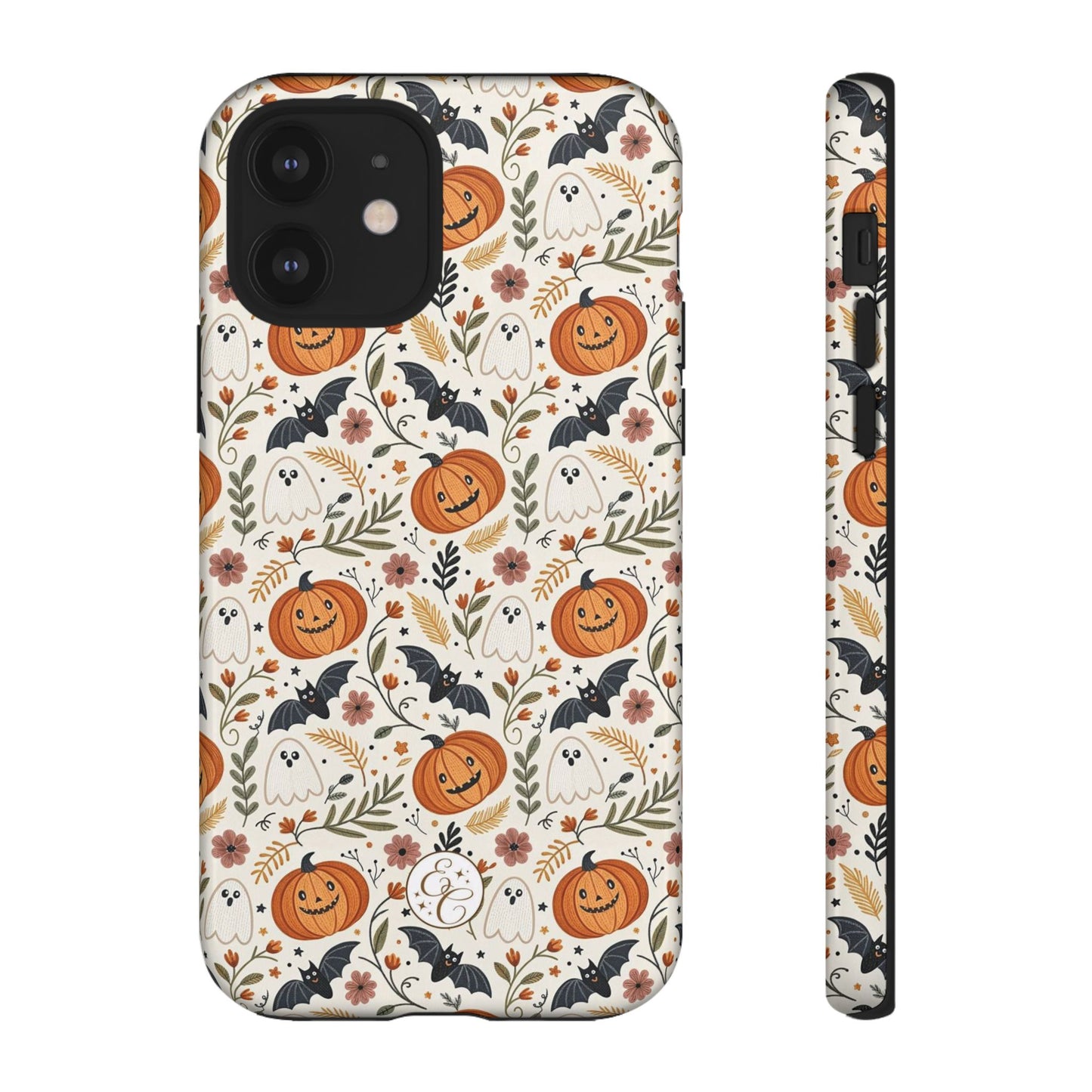 Halloween Pattern Boho Doodle Tough Phone Case