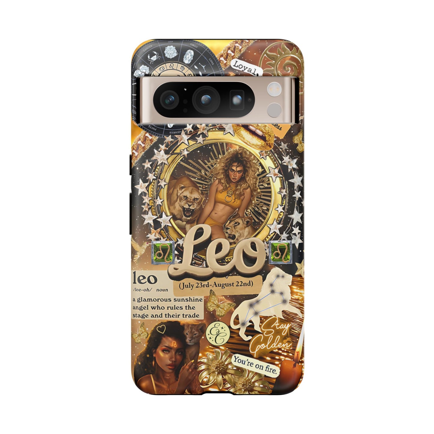 Leo Zodiac Sign Tough Phone Case