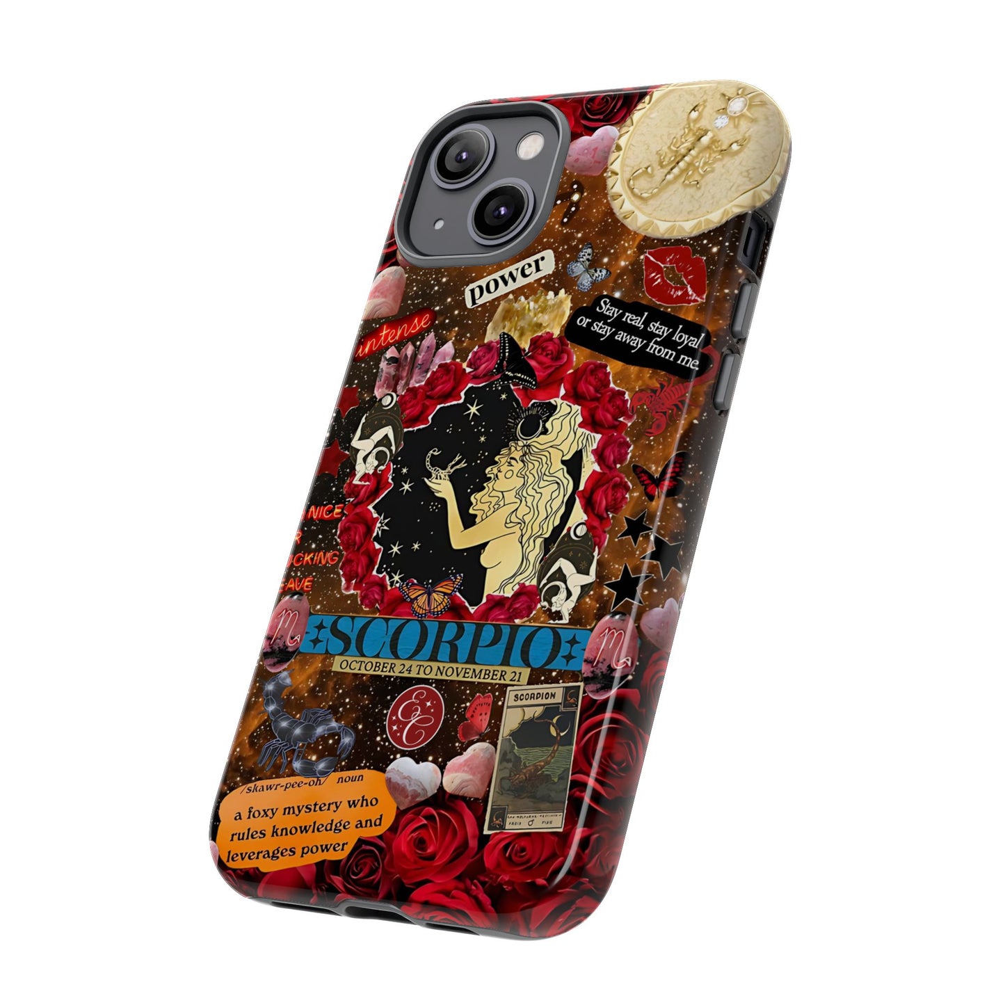 Scorpio Zodiac Star Sign Tough Phone Case