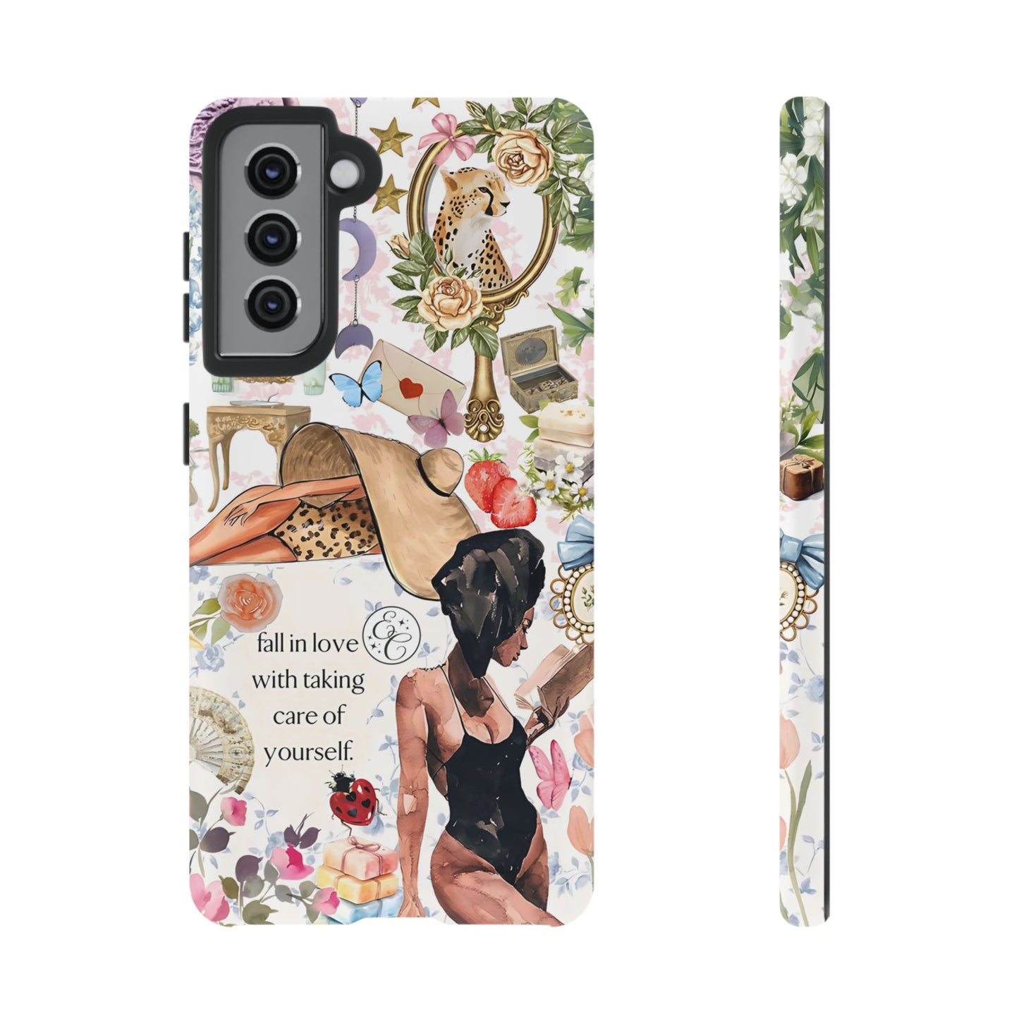 Aesthetic Coquette Collage Tough Phone Case