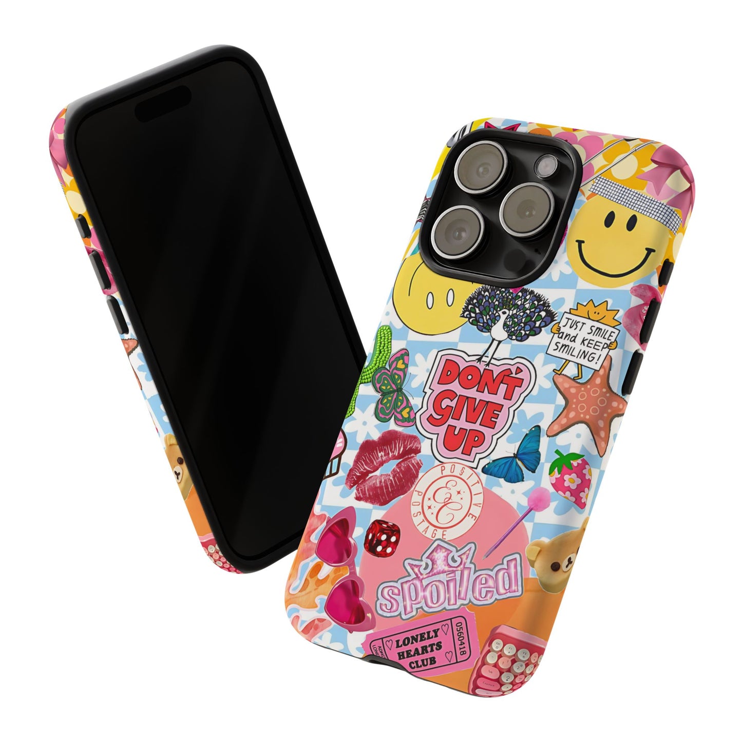 Pop Art Collage Tough Phone Case
