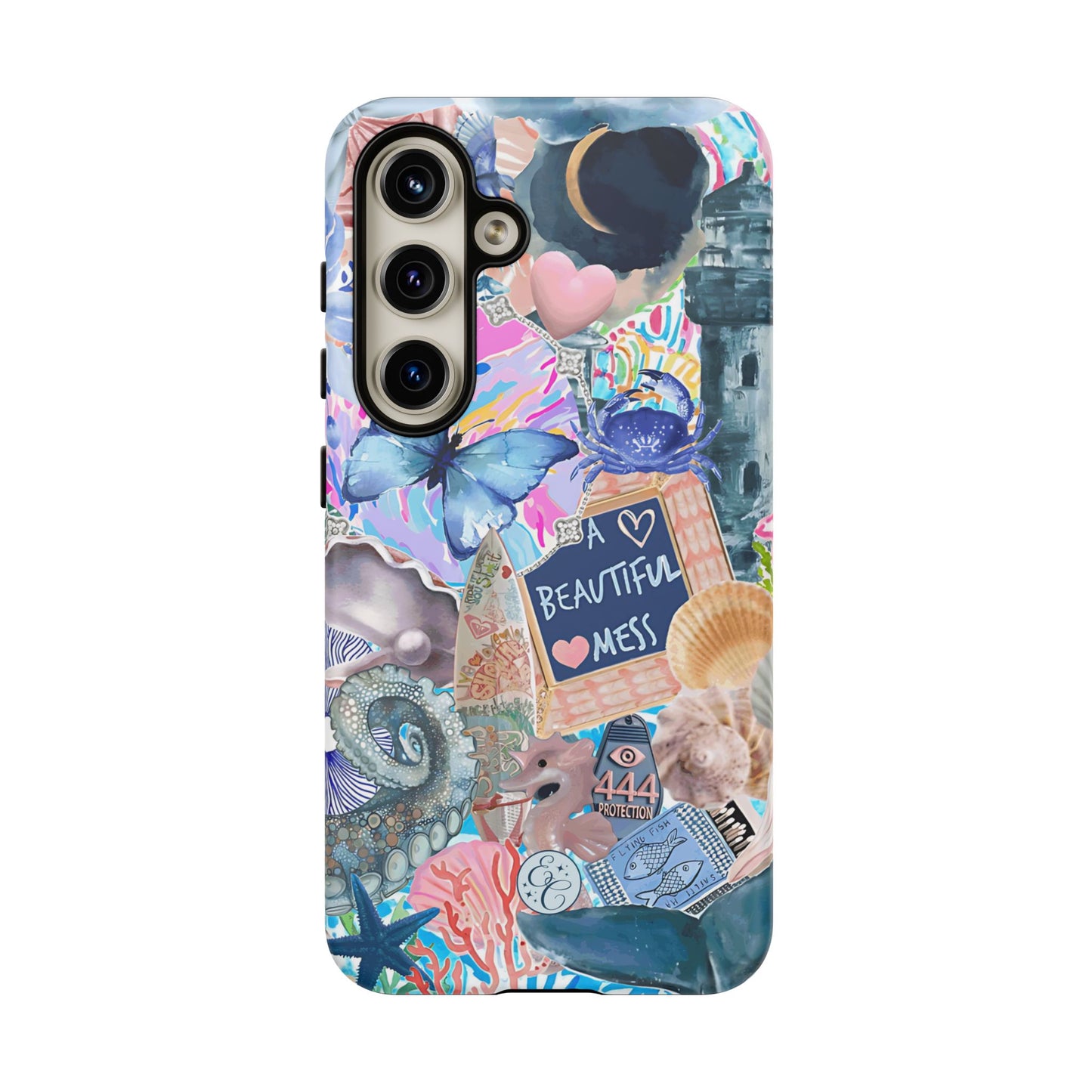 Beautiful Mess Collage Tough Phone Case