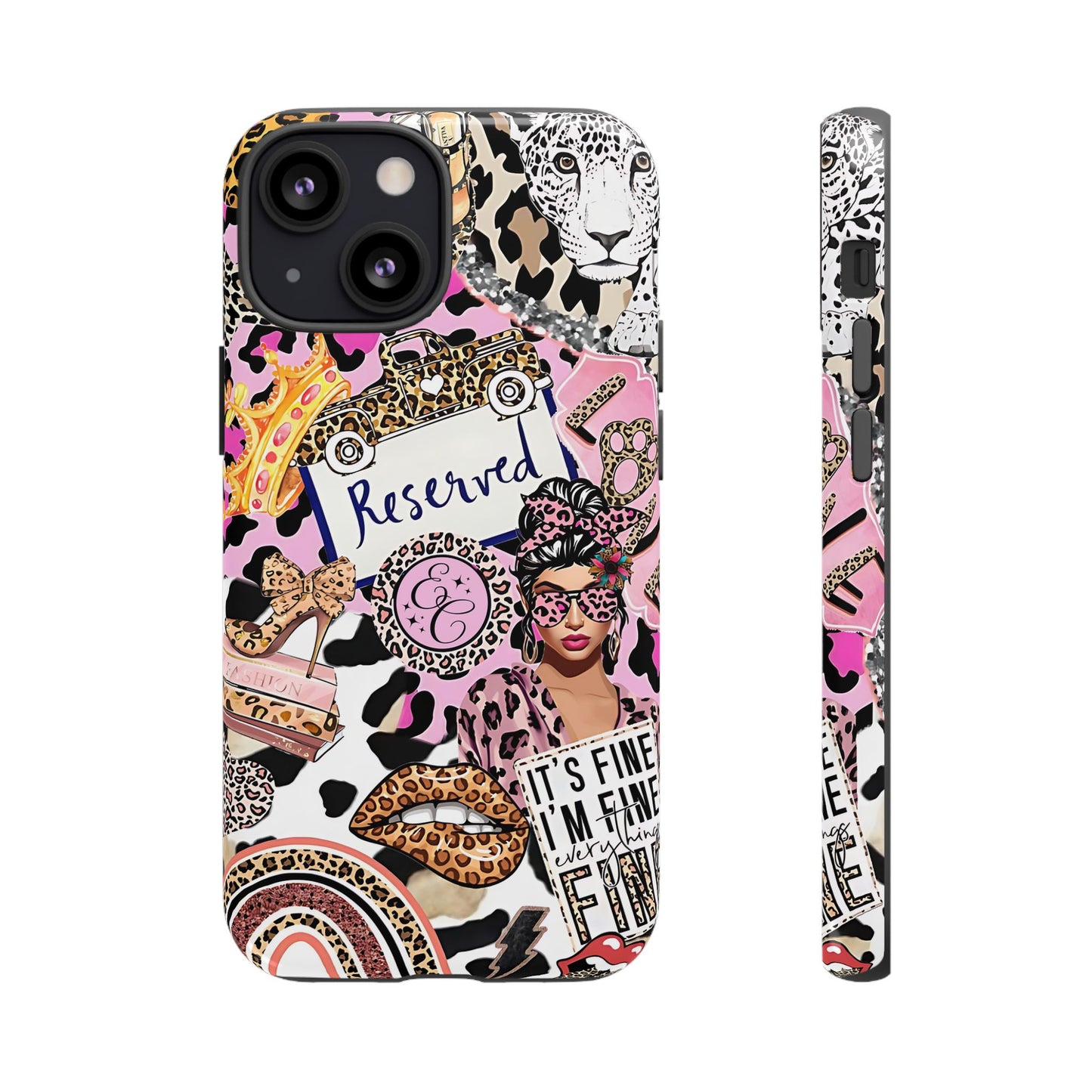Leopard Wild Glamour Tough Phone Case