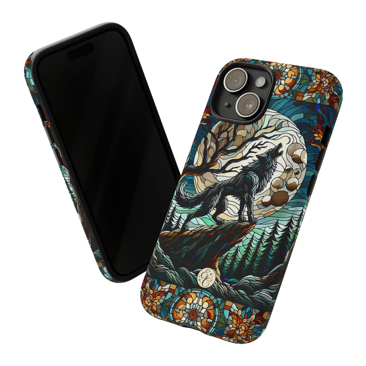 Howling Wolf Tough Phone Case