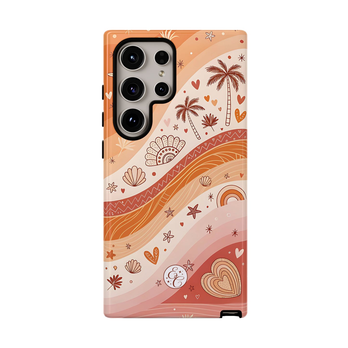 Lesbian Pride Boho Beach Tough Phone Case