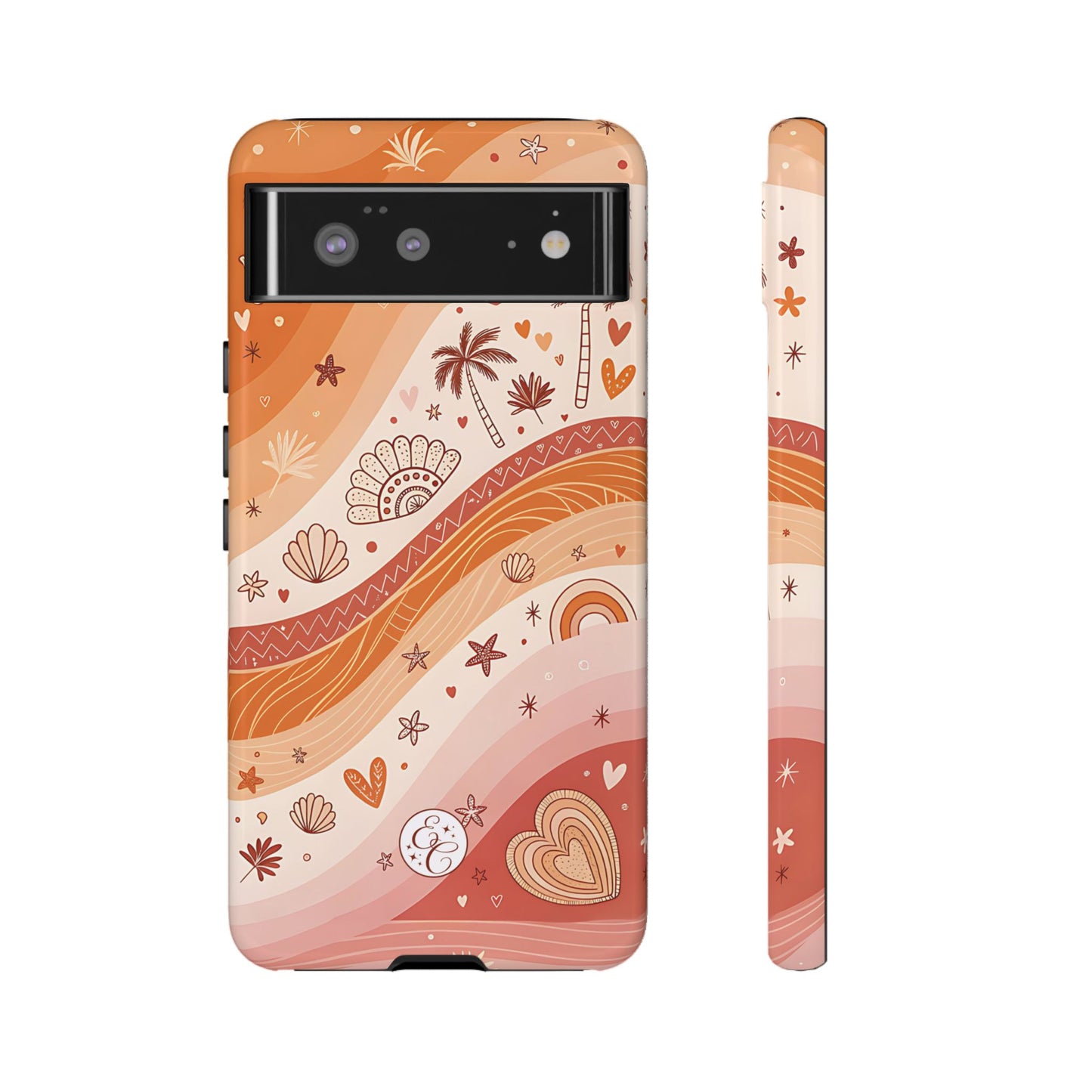 Lesbian Pride Boho Beach Tough Phone Case