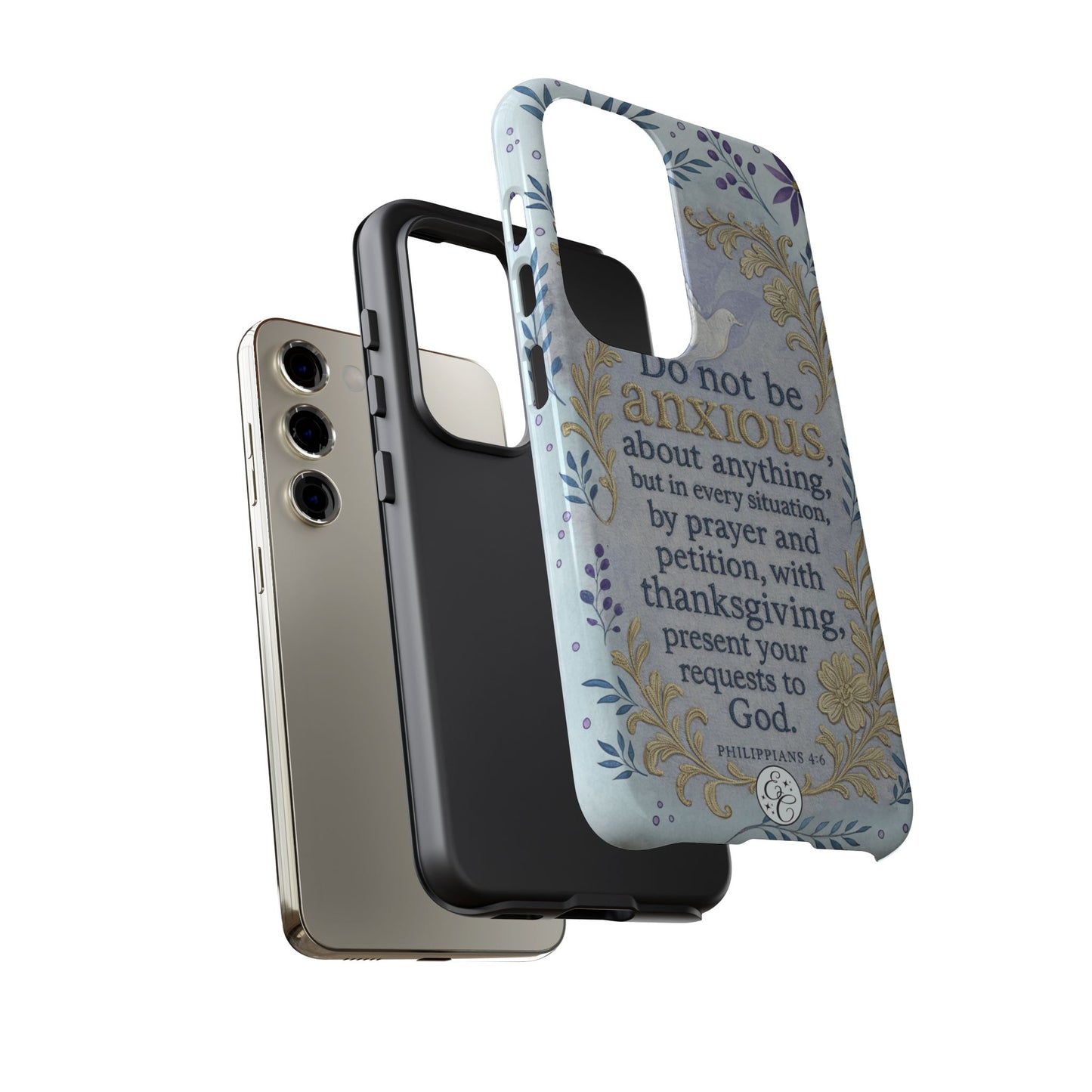 Philippians 4:6 Tough Phone Case