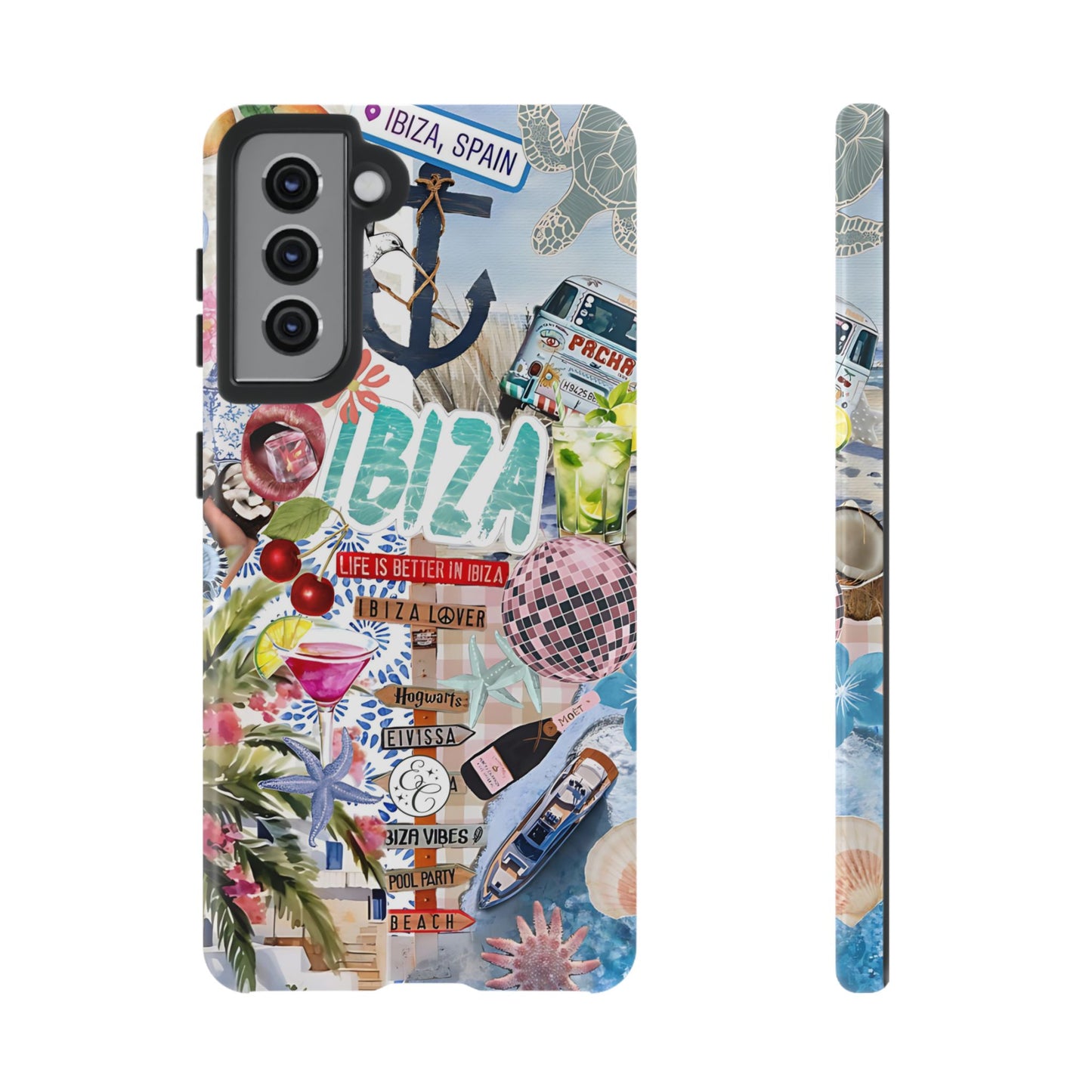Ibiza Summer Vibes Collage Tough Phone Case