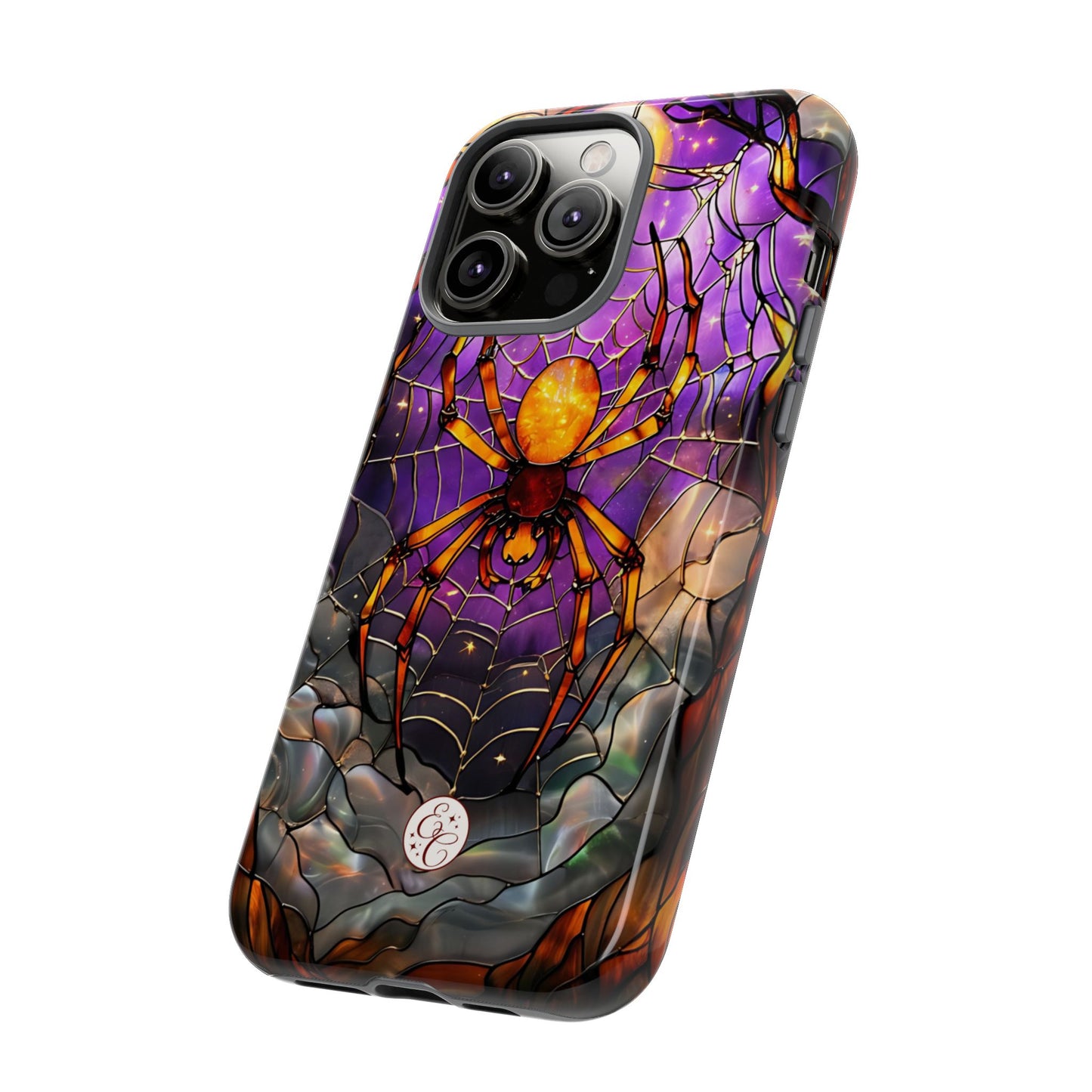 Stained Glass Spider Tough Phone Case