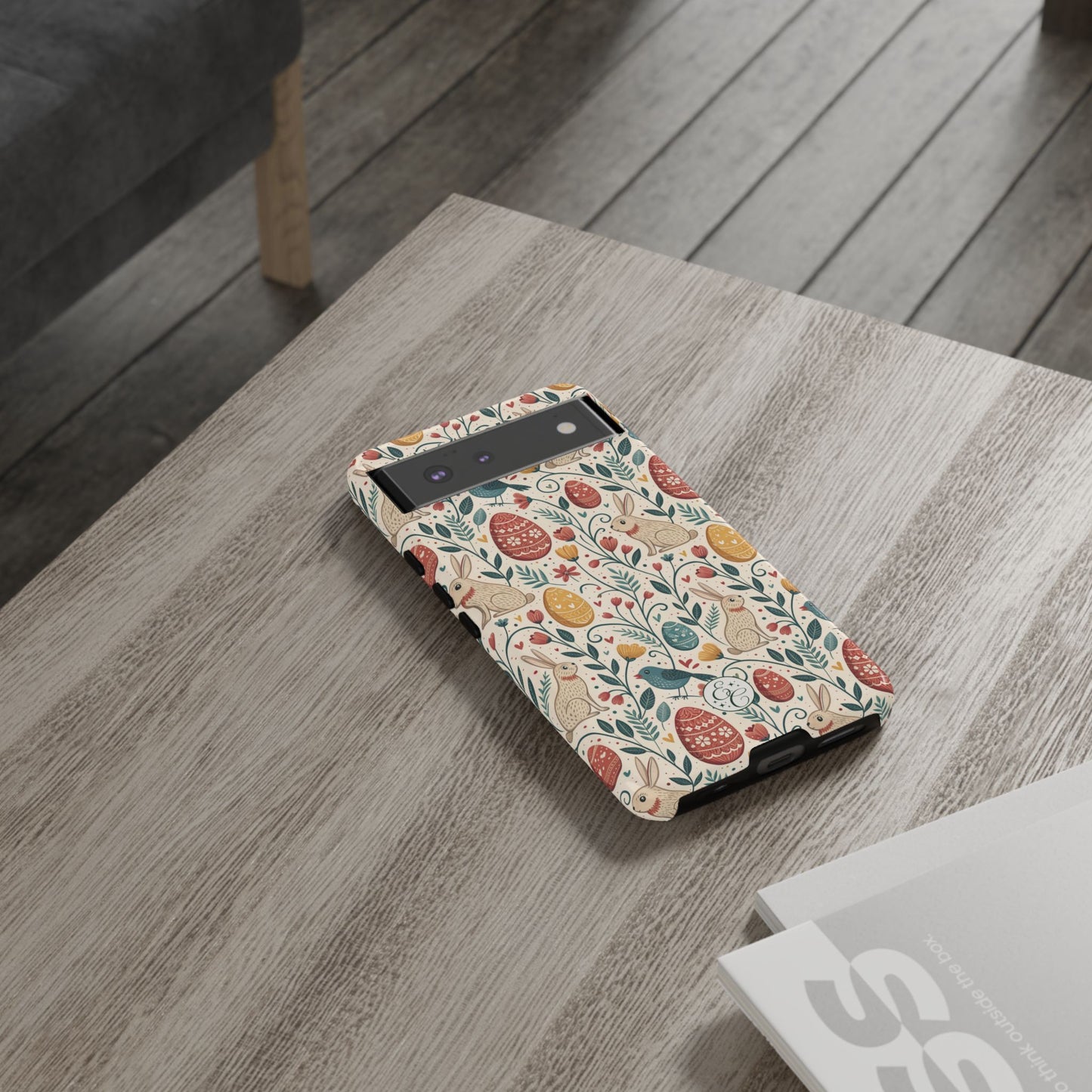 Vintage Easter Pattern Tough Phone Case