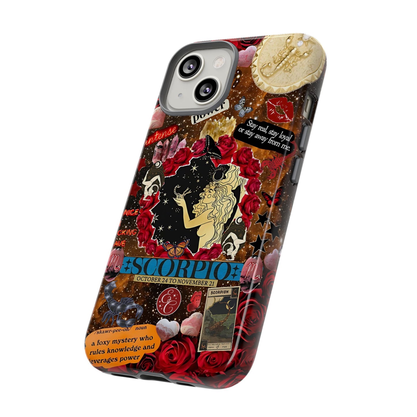 Scorpio Zodiac Star Sign Tough Phone Case