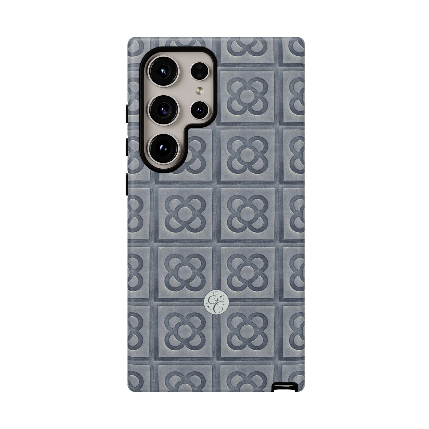 Barcelona Panot Floral Pattern Tough Phone Case
