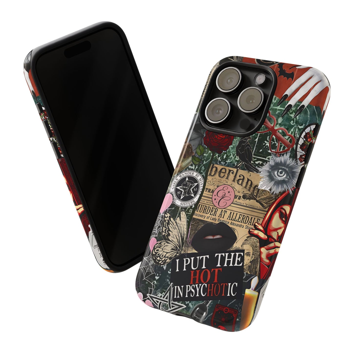 Gothic Collage Tough Phone Case