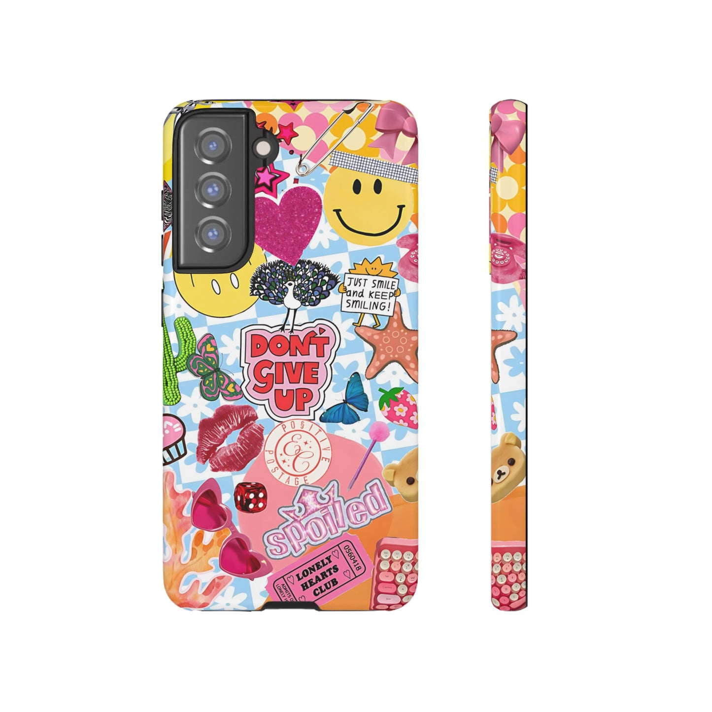 Pop Art Collage Tough Phone Case