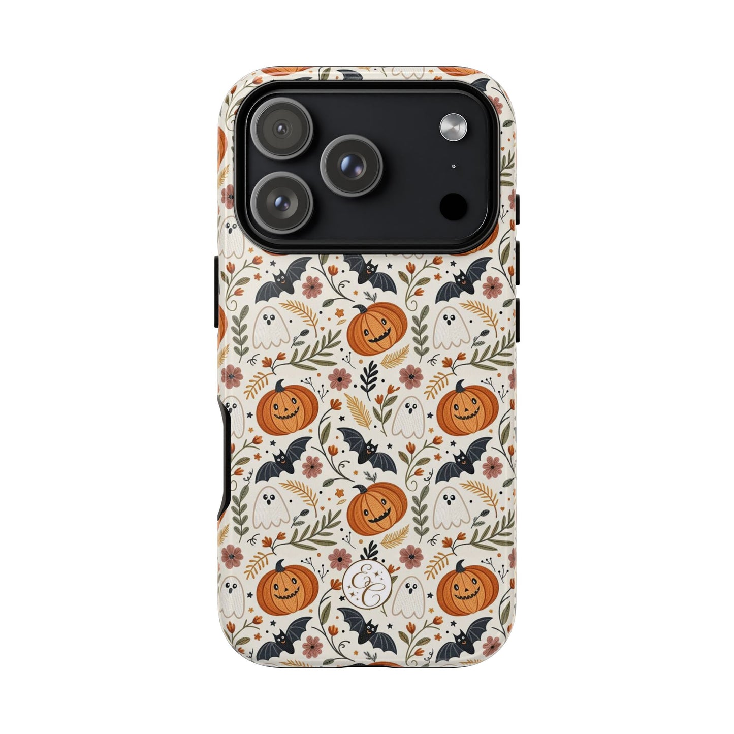 Halloween Pattern Boho Doodle Tough Phone Case