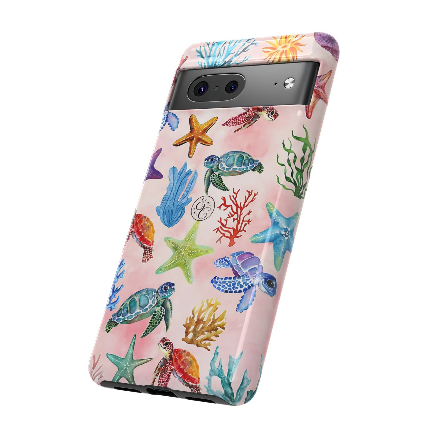 Colorful Marine Life Tough Phone Case