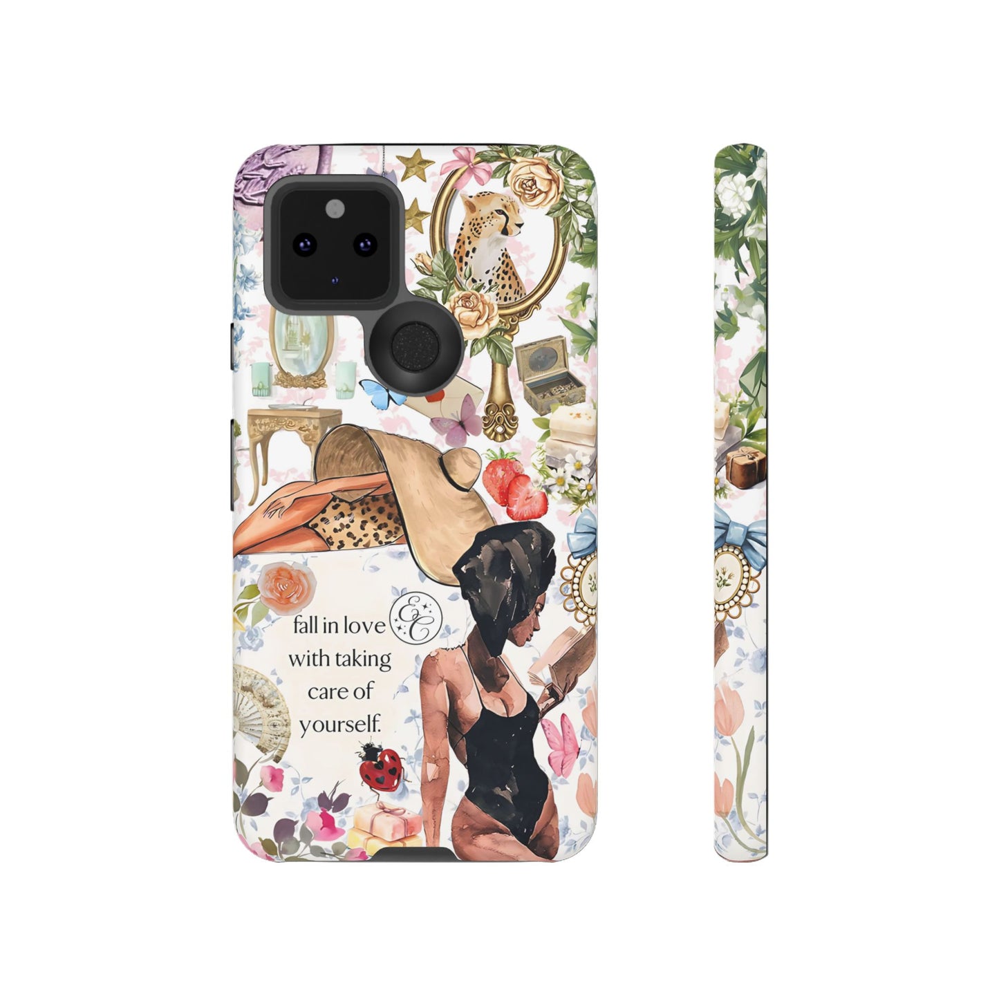 Aesthetic Coquette Collage Tough Phone Case