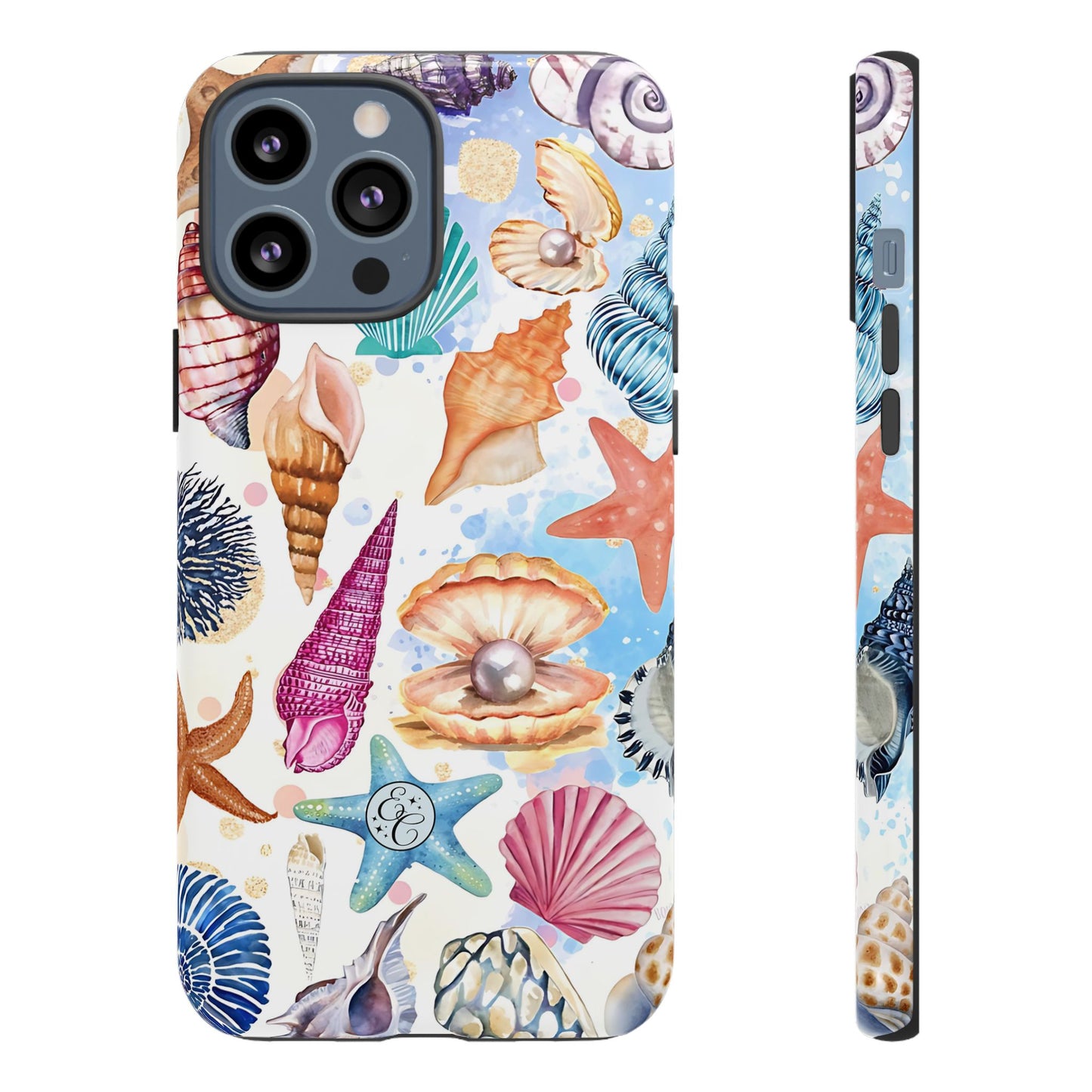 Colorful Sea Shells Tough Phone Case