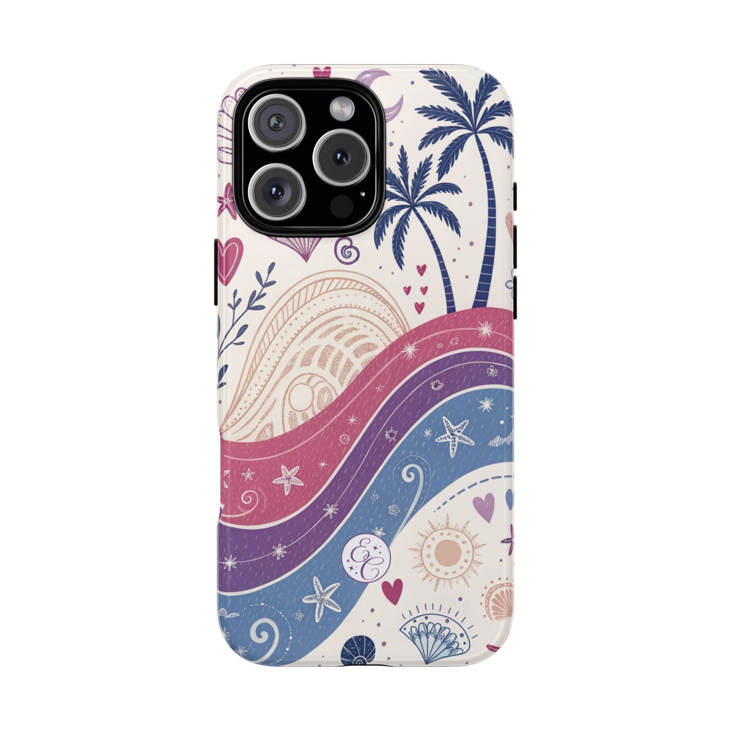 Bisexual Pride Boho Beach Tough Phone Case