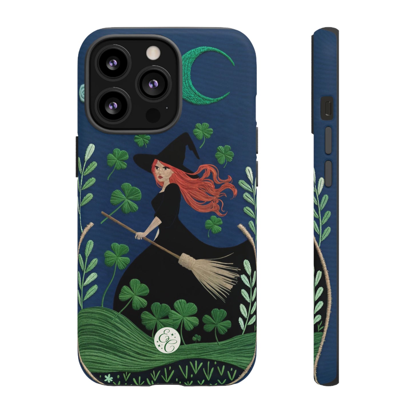 Irish Witch’s Moonlit Stroll Tough Phone Case