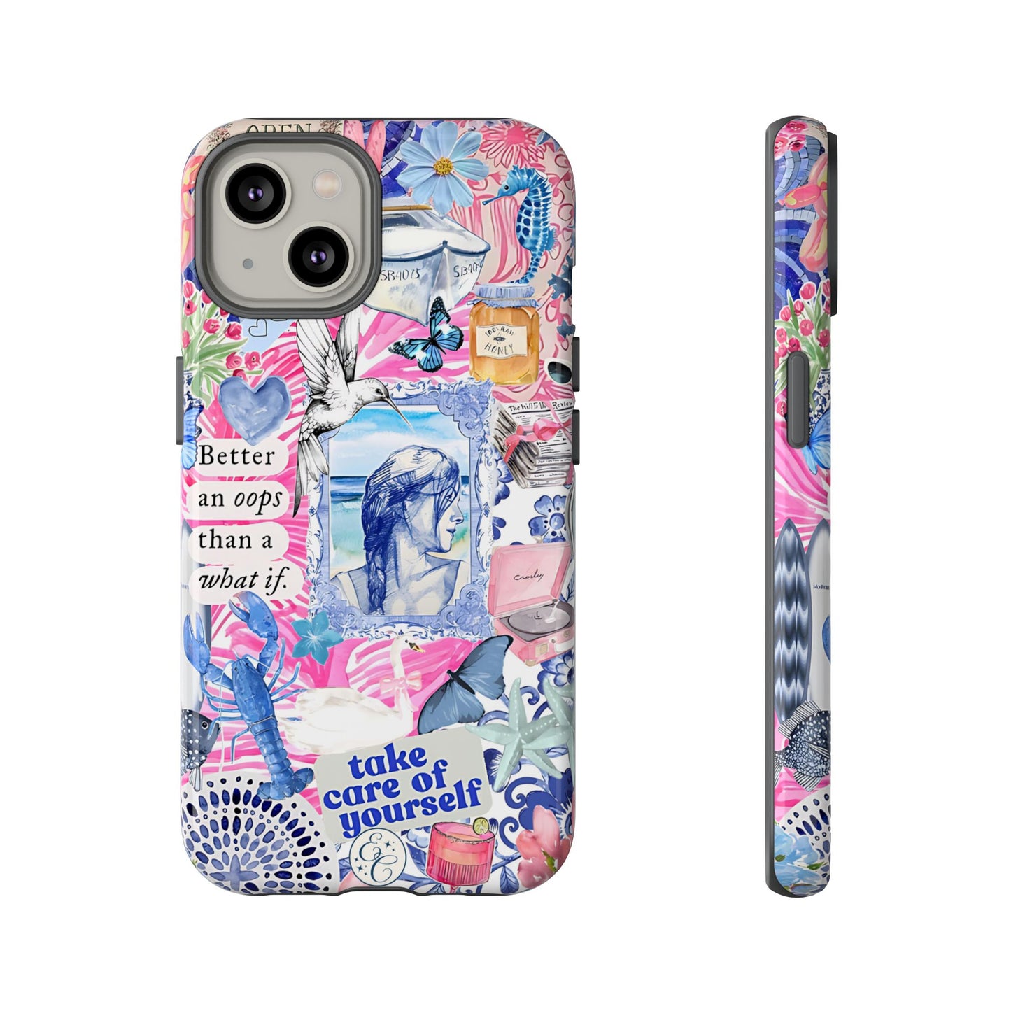 Coquette Summer Time Collage Tough Phone Case