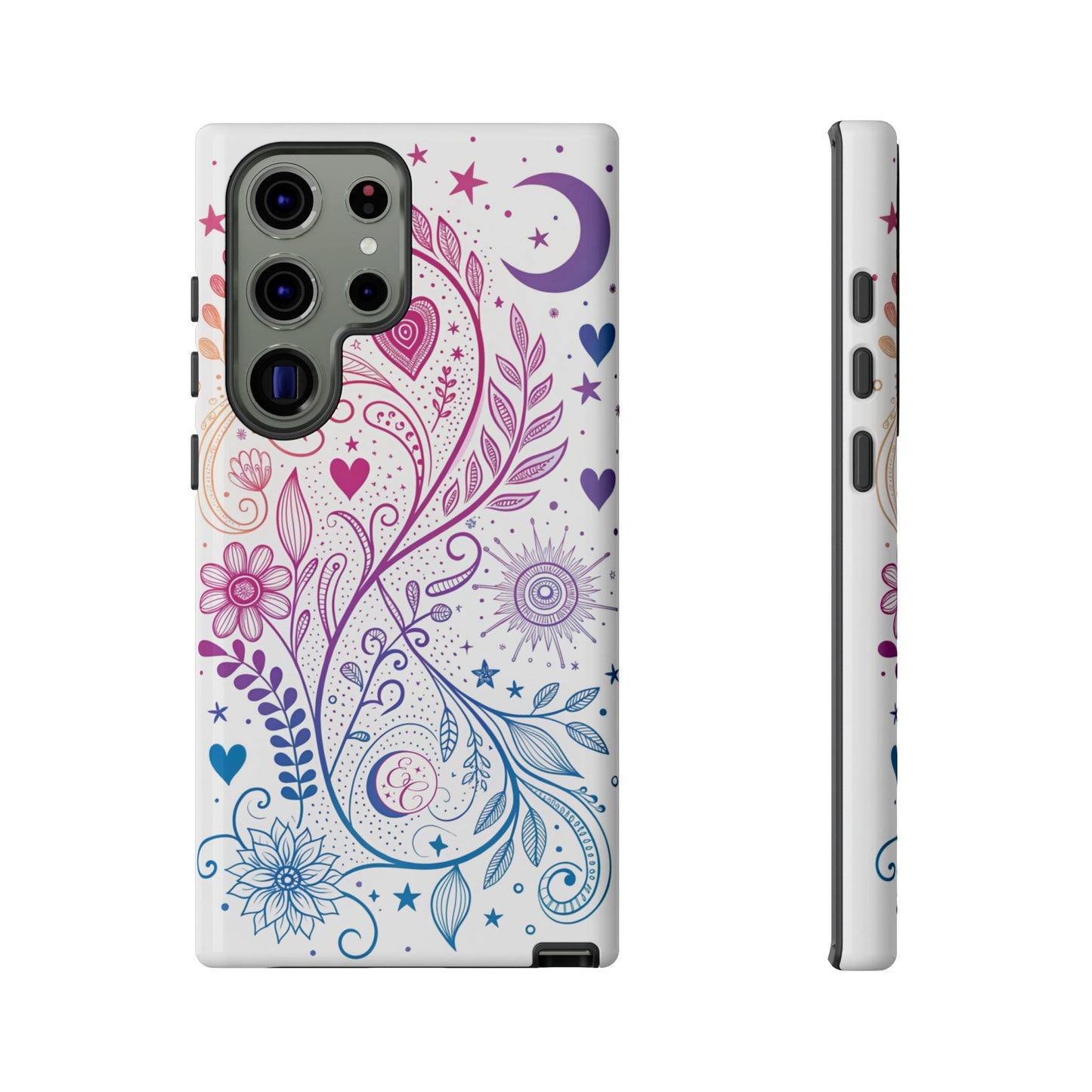 Subtel Bisexual Boho Doodle Tough Phone Case