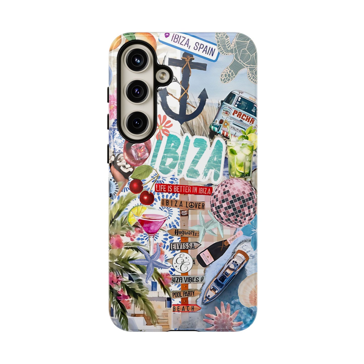 Ibiza Summer Vibes Collage Tough Phone Case