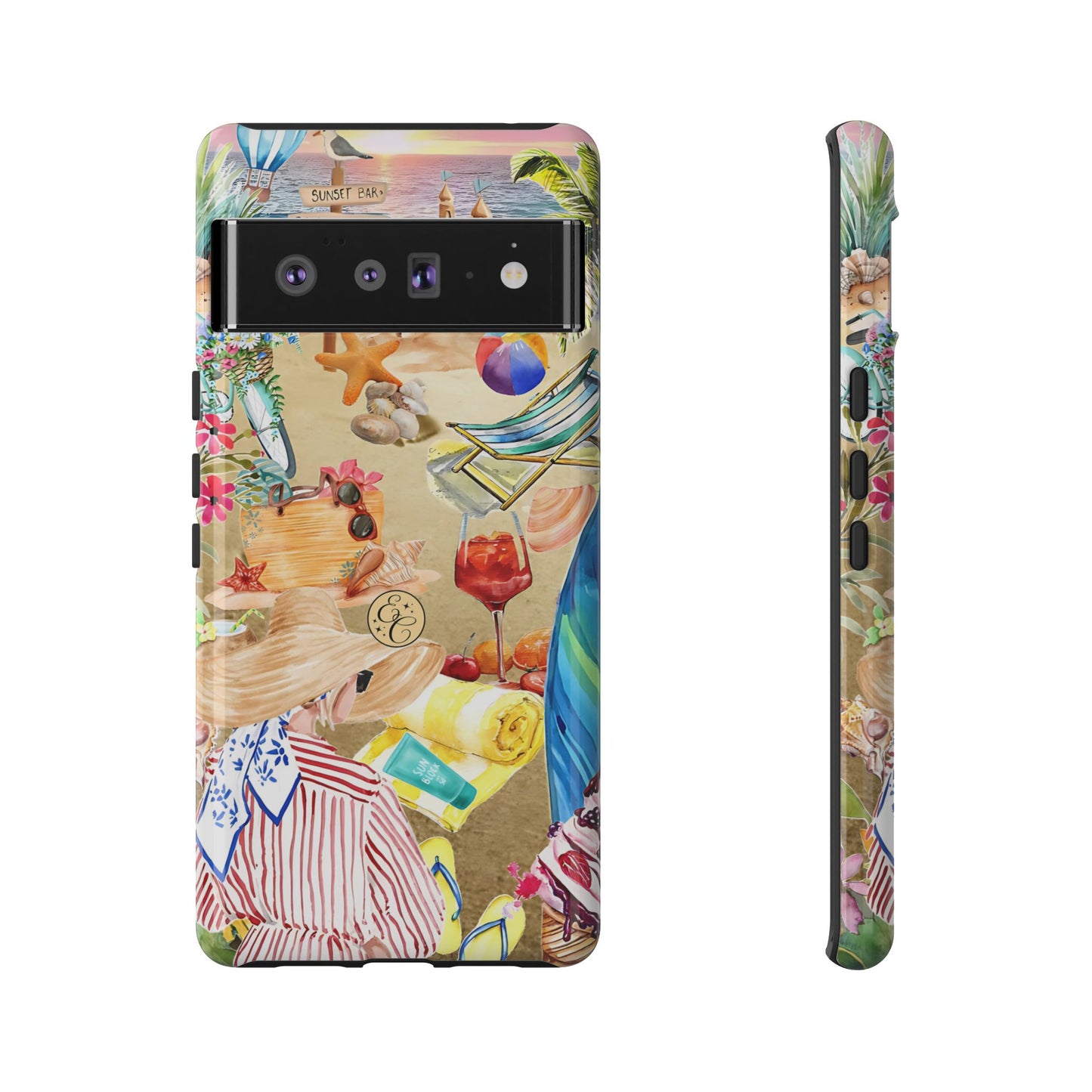 Beach Vibes Tough Phone Case