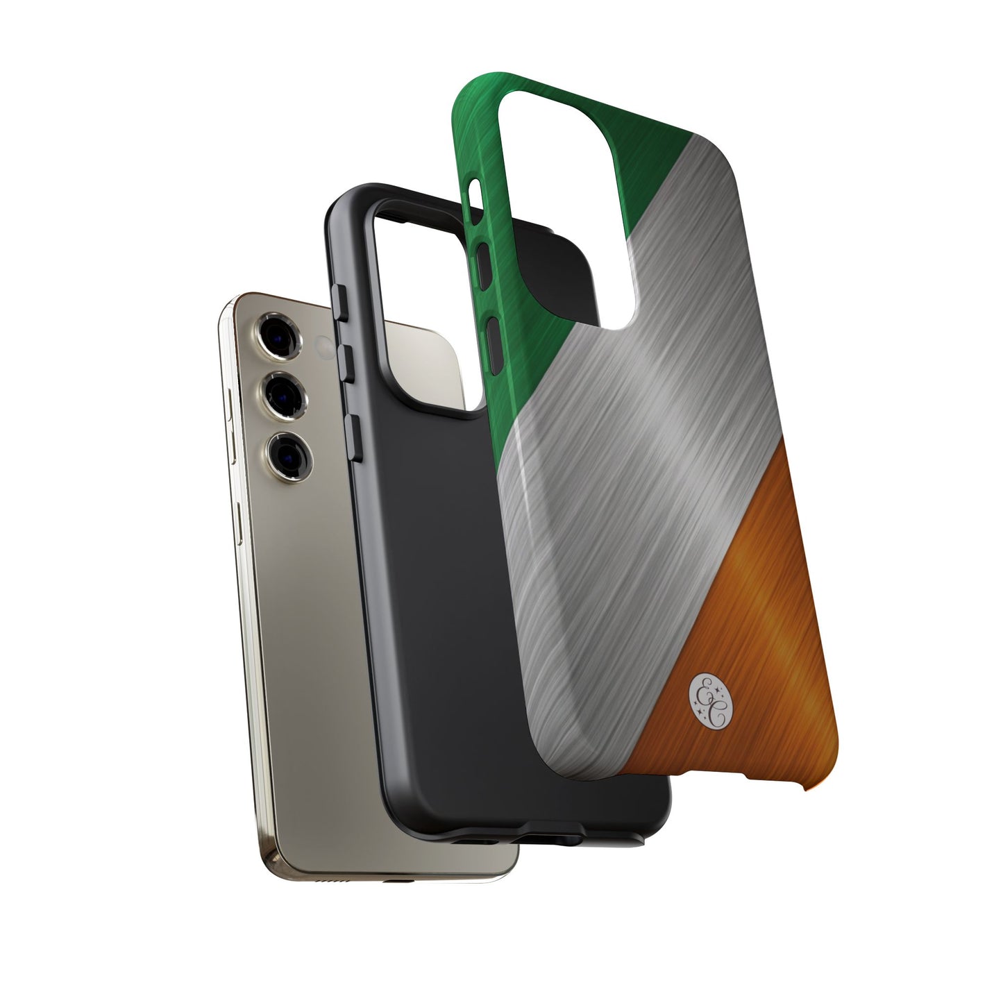 Luxury Ireland Flag Tough Phone Case