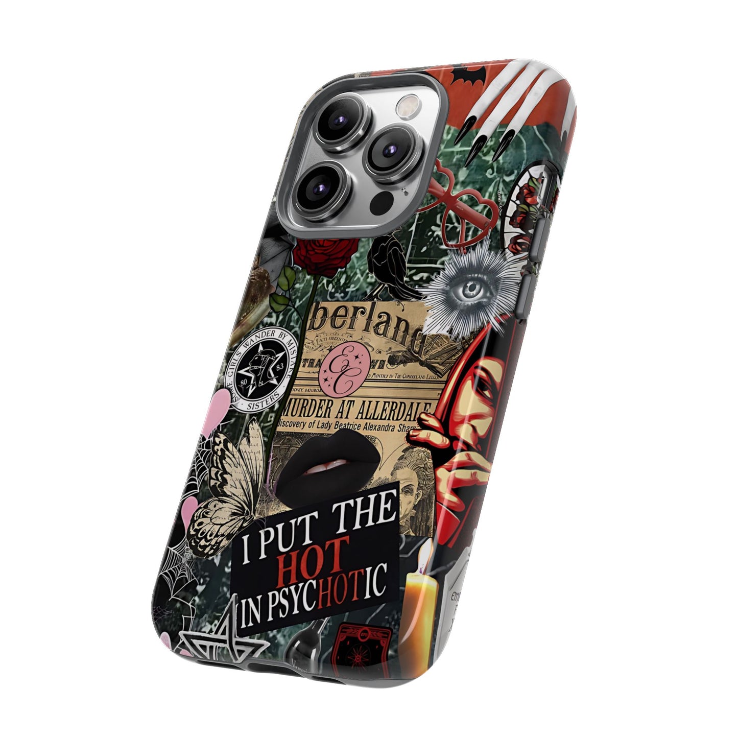 Gothic Collage Tough Phone Case