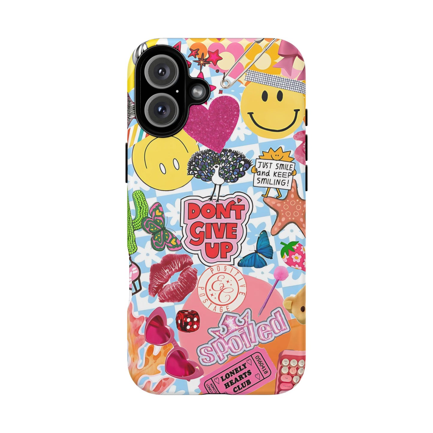 Pop Art Collage Tough Phone Case