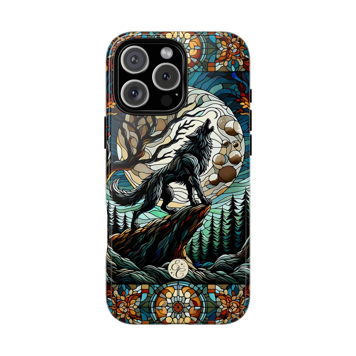 Howling Wolf Tough Phone Case