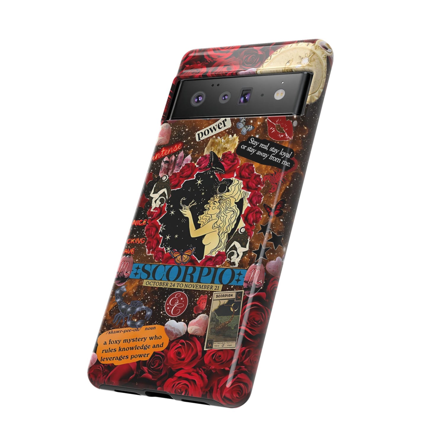 Scorpio Zodiac Star Sign Tough Phone Case