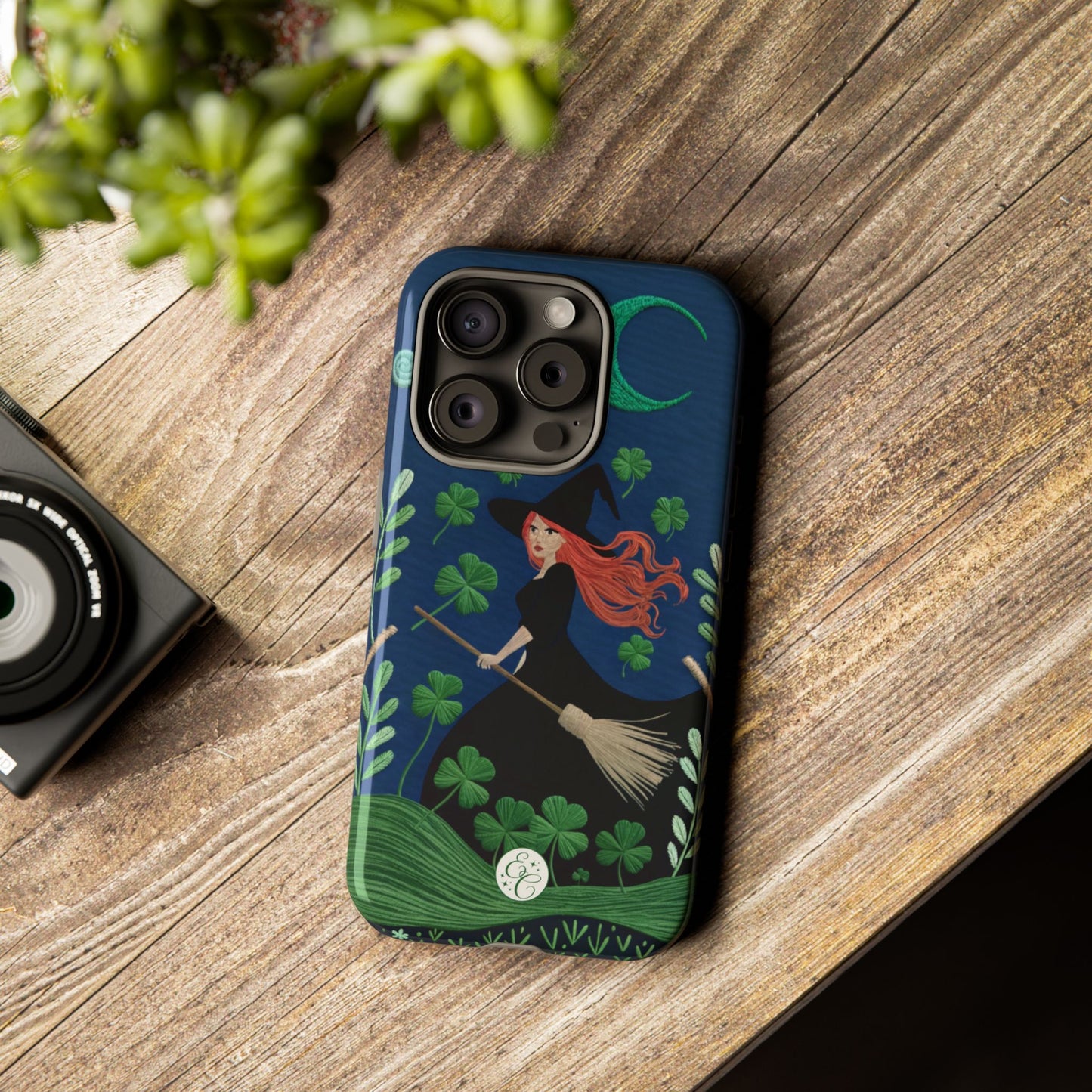 Irish Witch’s Moonlit Stroll Tough Phone Case