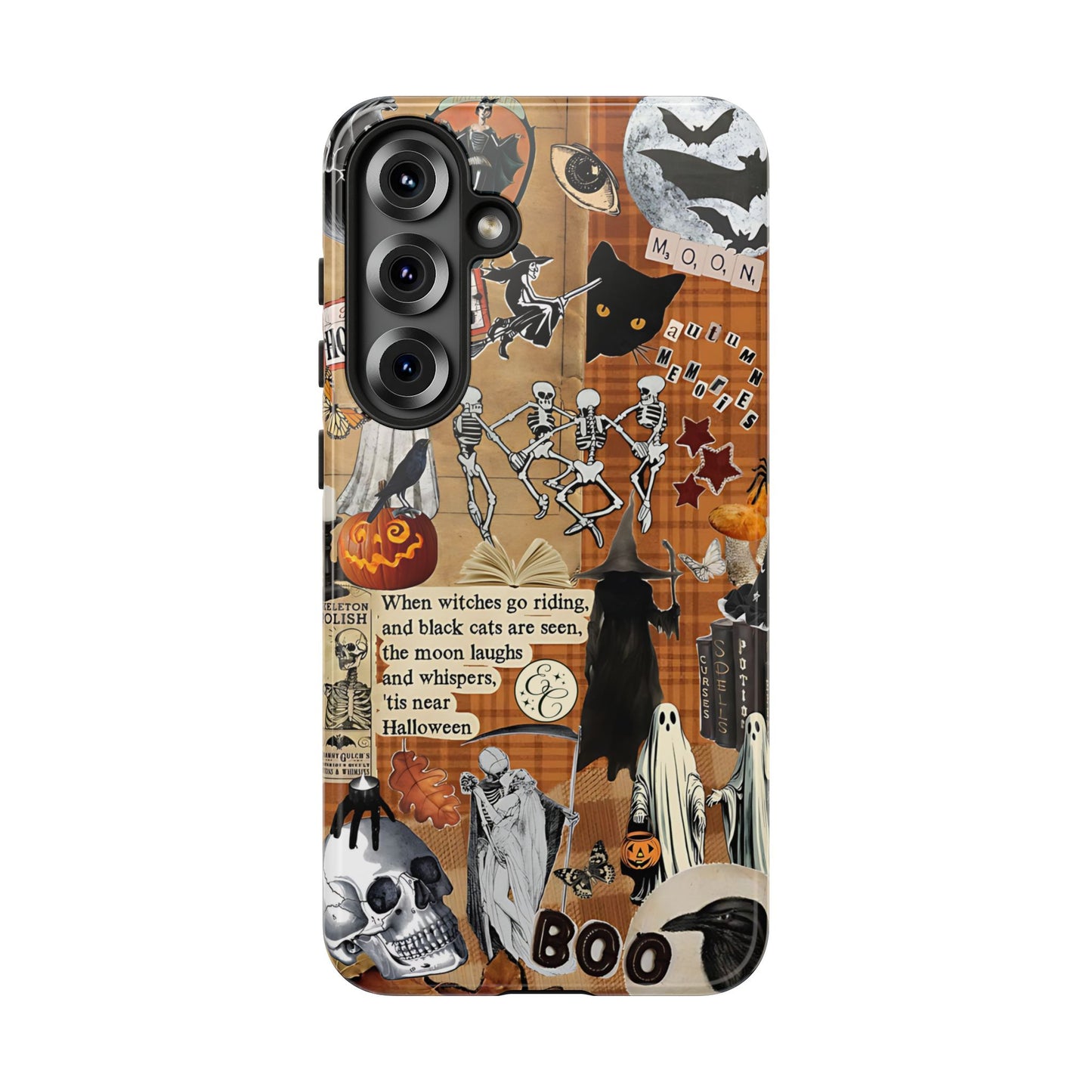 Halloween Spooky Collage Tough Phone Case