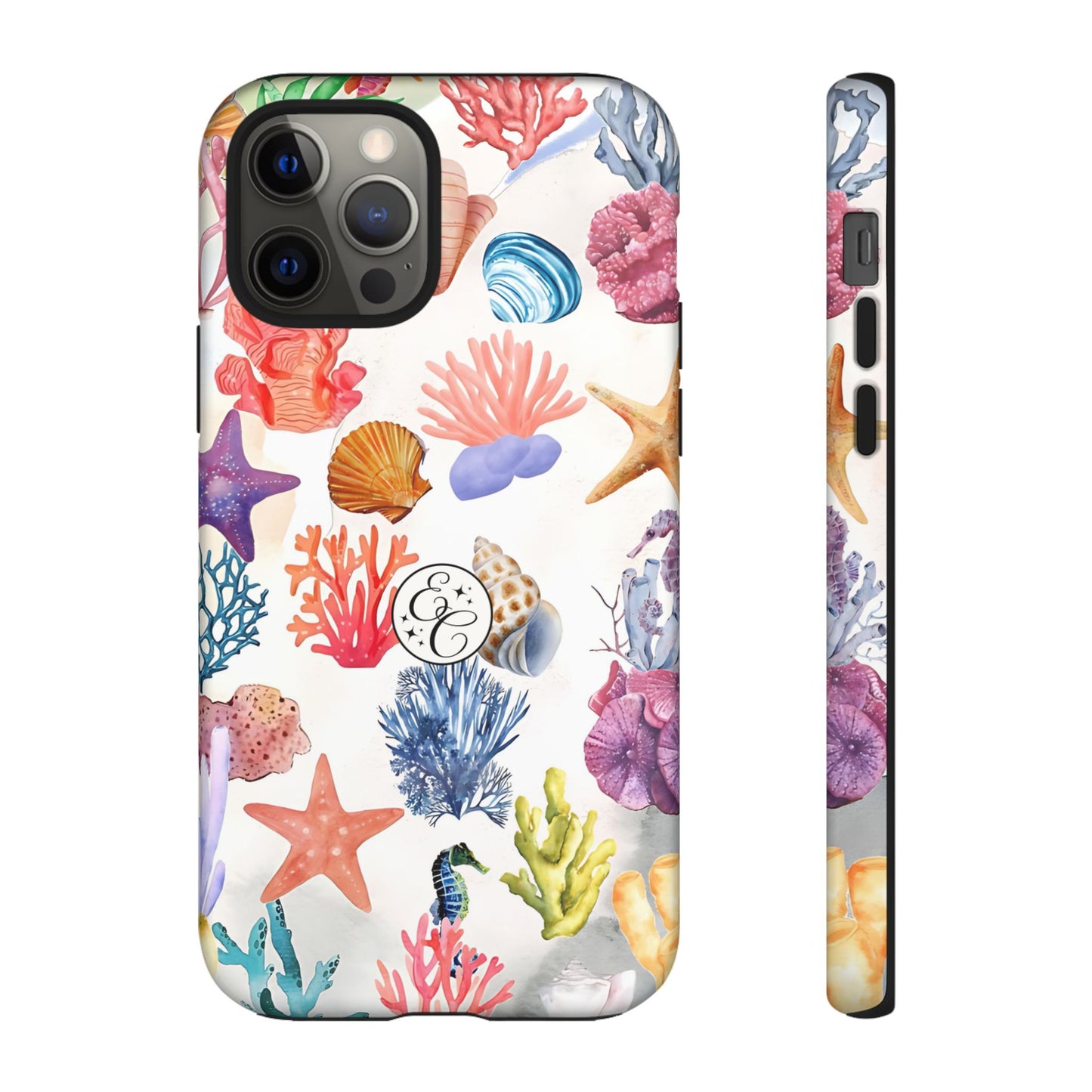 Coral & Sea Shells Tough Phone Case