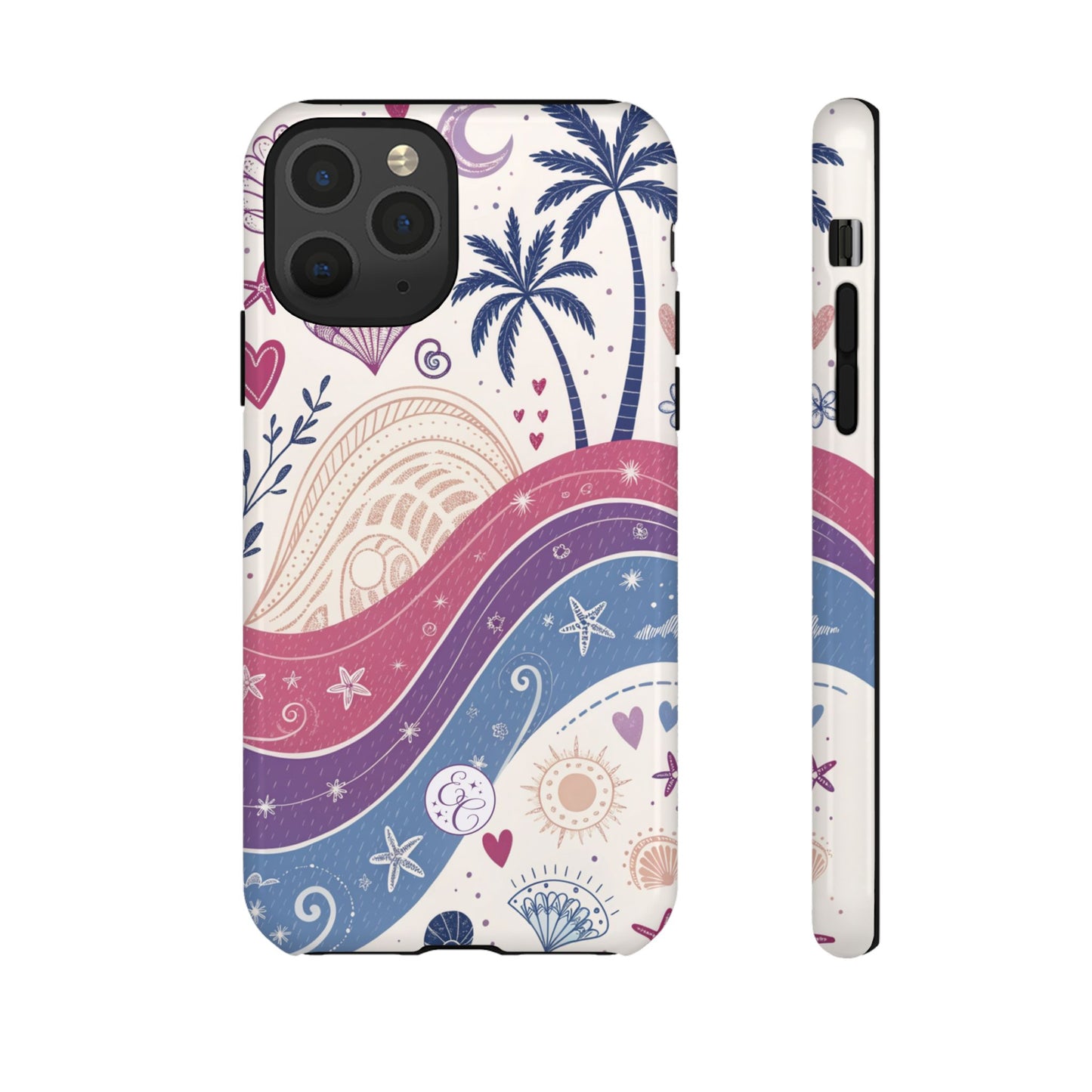 Bisexual Pride Boho Beach Tough Phone Case