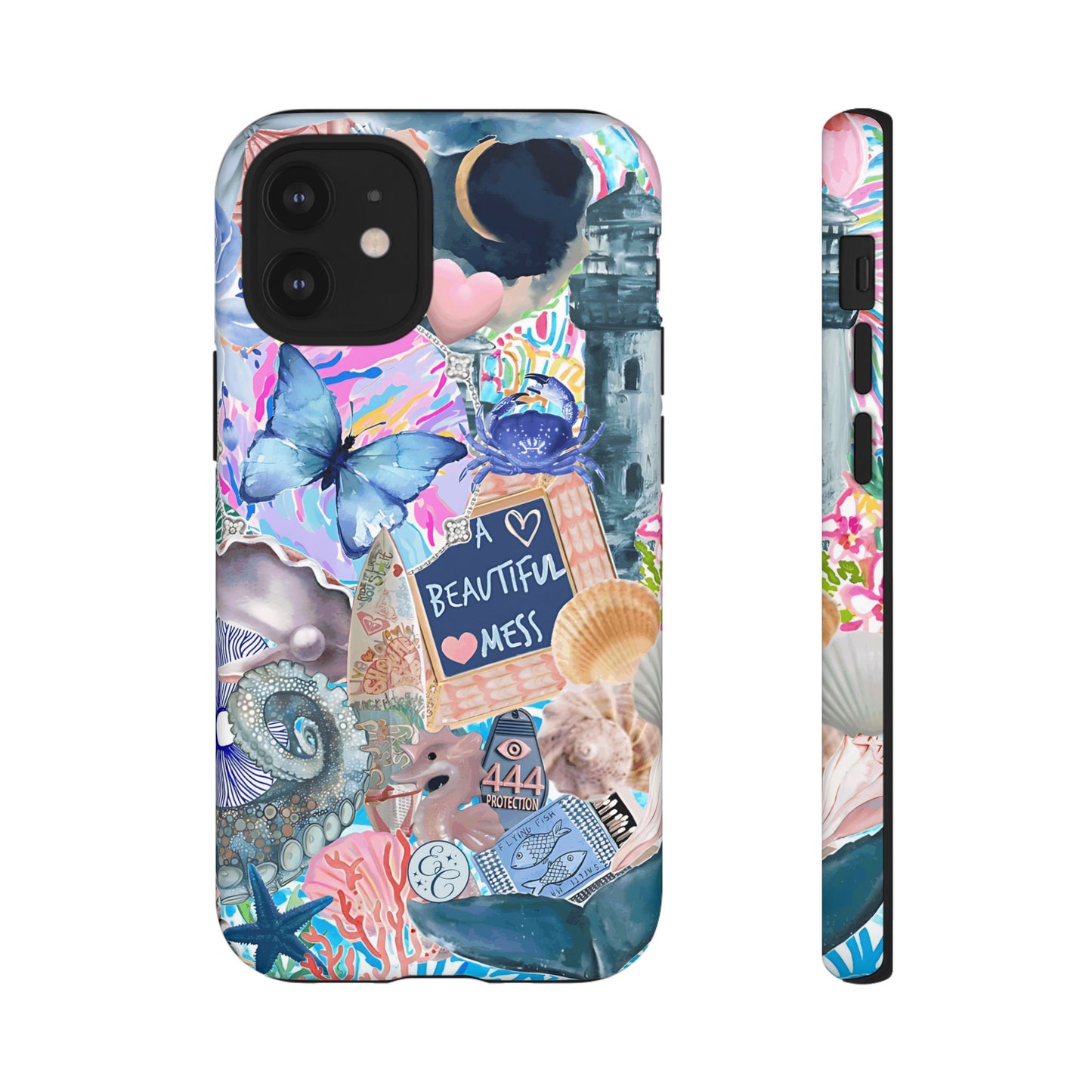 Beautiful Mess Collage Tough Phone Case