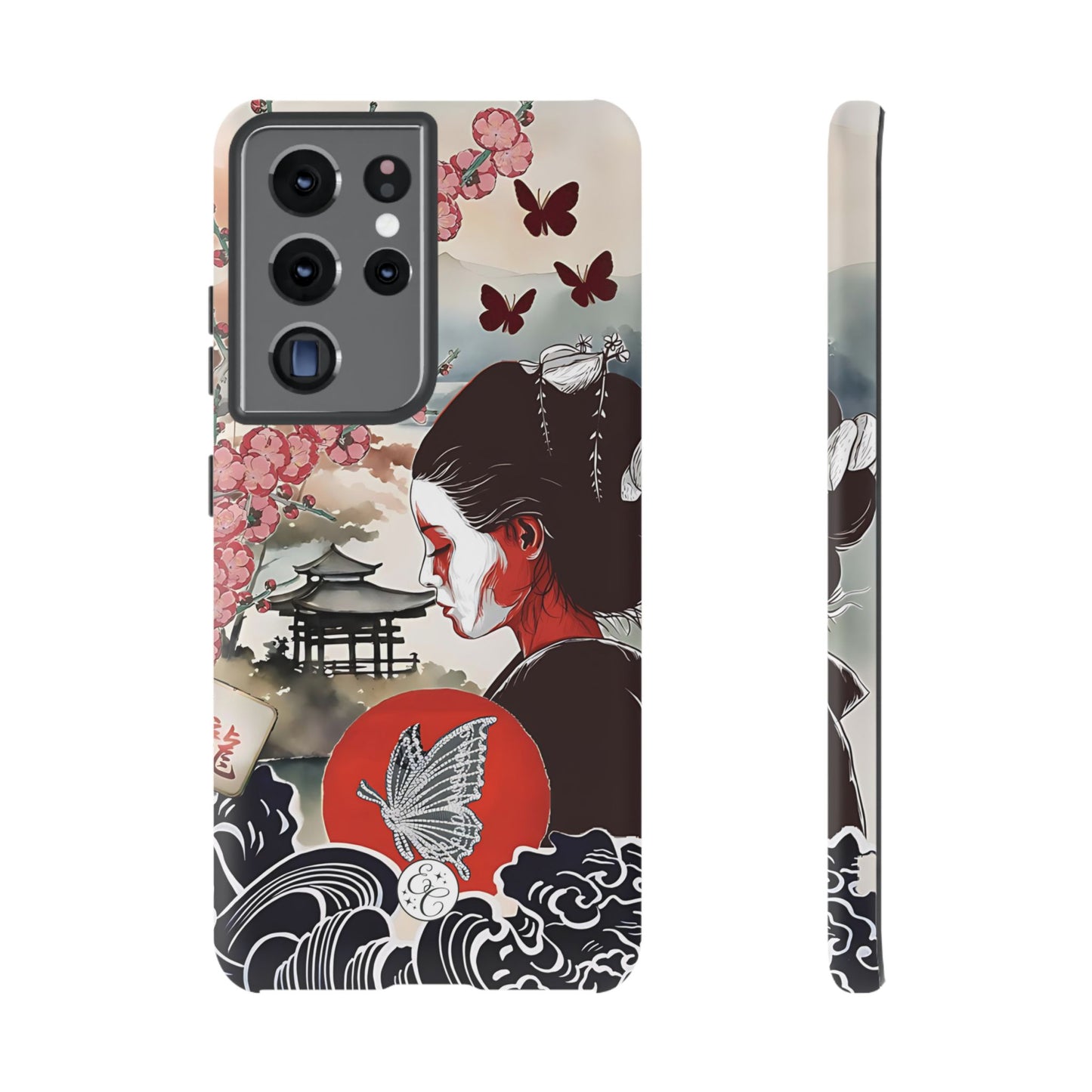 Japanese Geisha Tough Phone Case