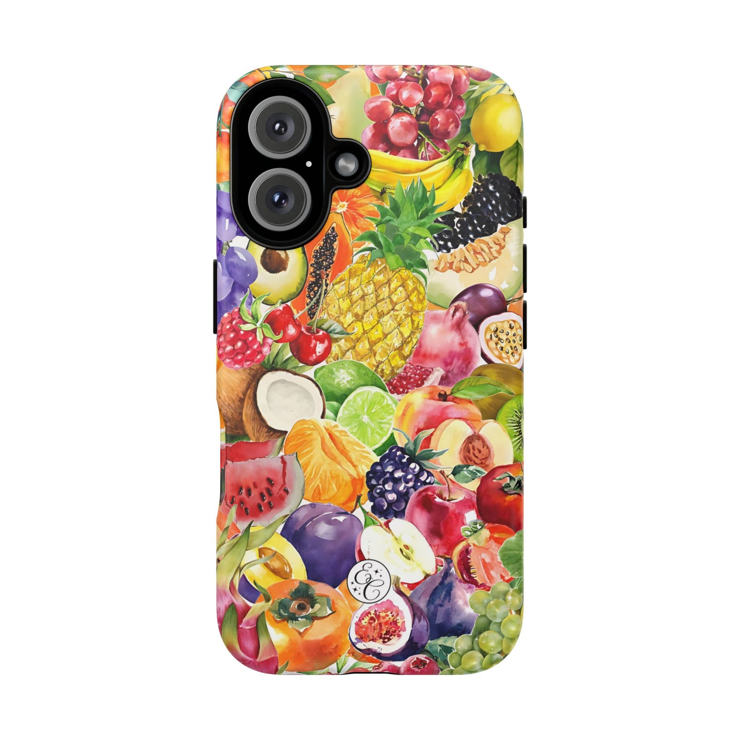 Colorful Fruits Collage Tough Phone Case