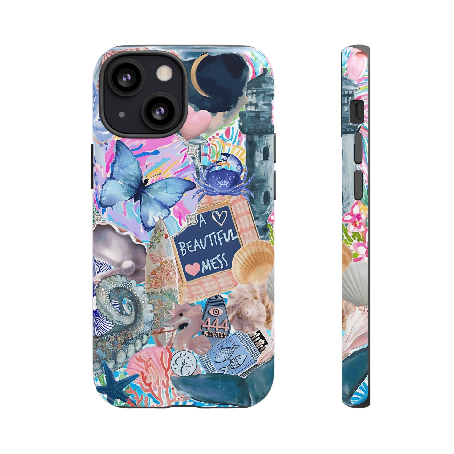 Beautiful Mess Collage Tough Phone Case