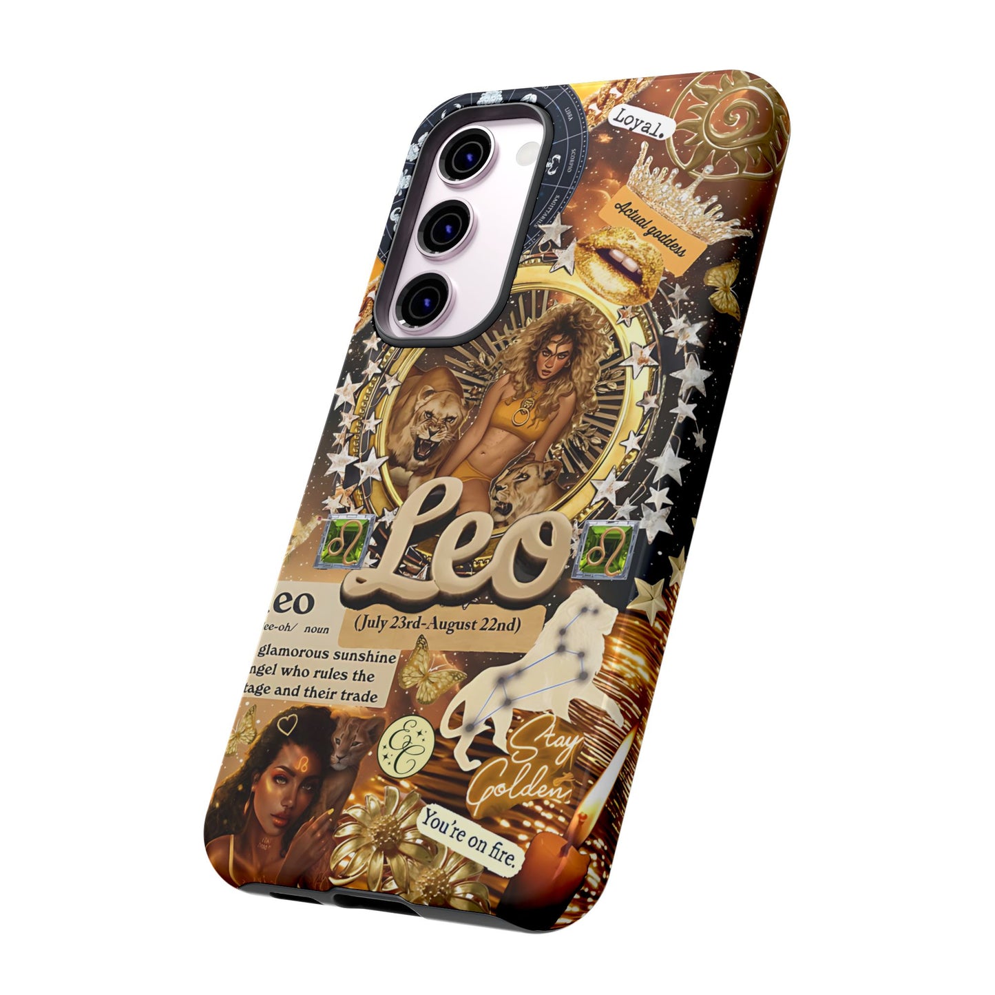 Leo Zodiac Sign Tough Phone Case