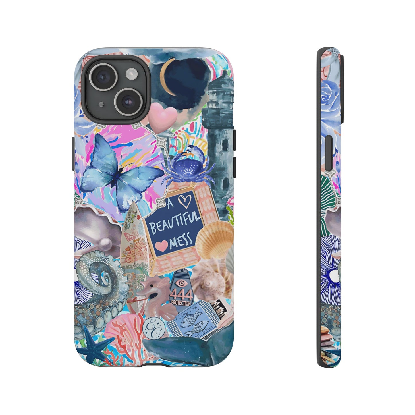 Beautiful Mess Collage Tough Phone Case