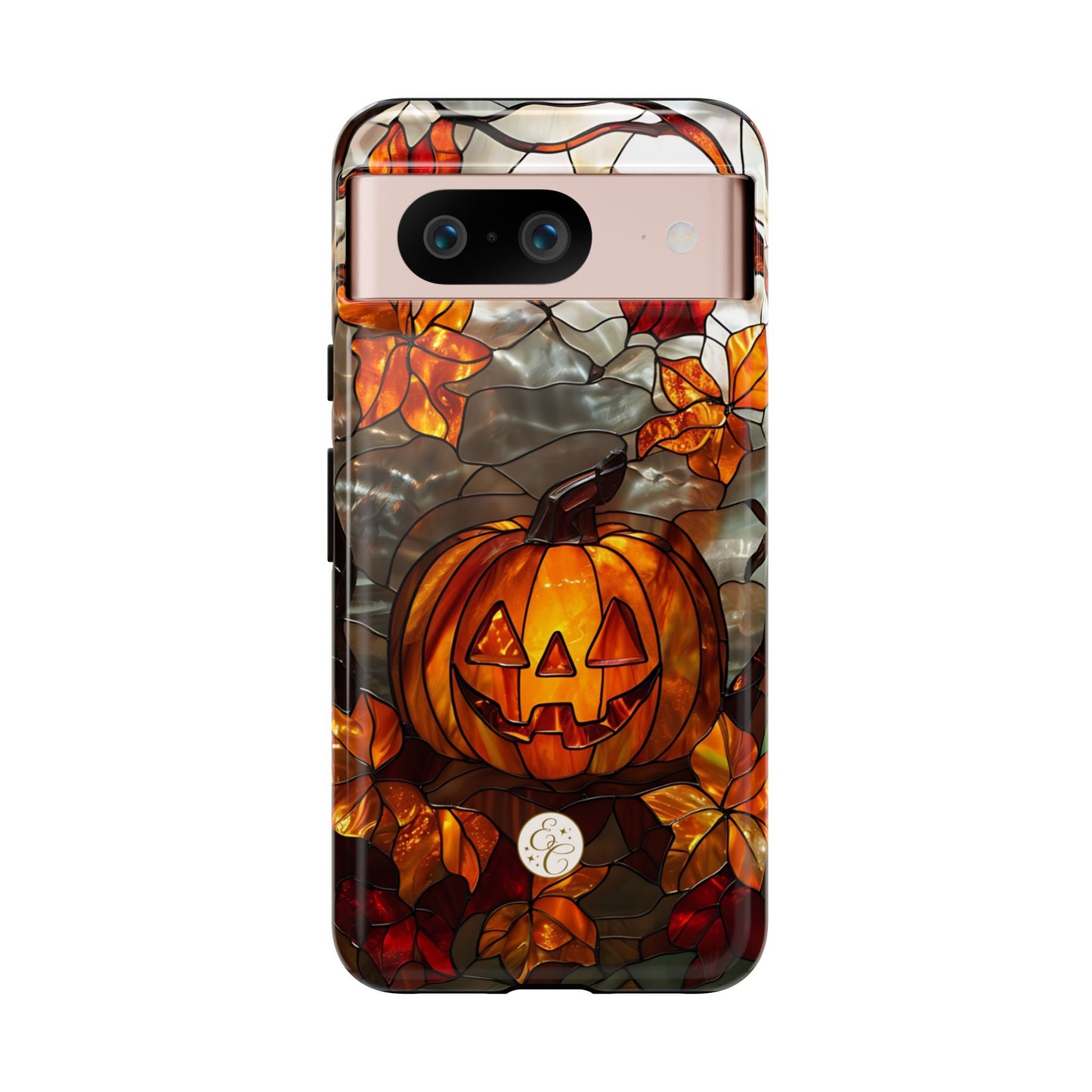 Stained Glass Pumpkin Tough Phone Case