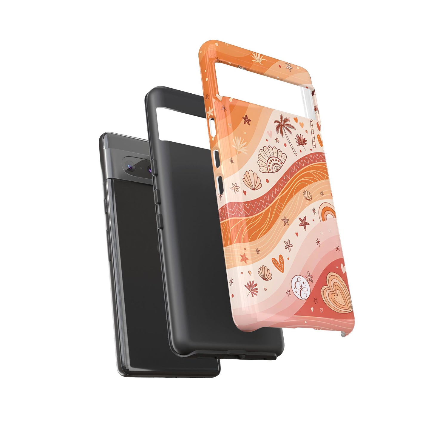 Lesbian Pride Boho Beach Tough Phone Case